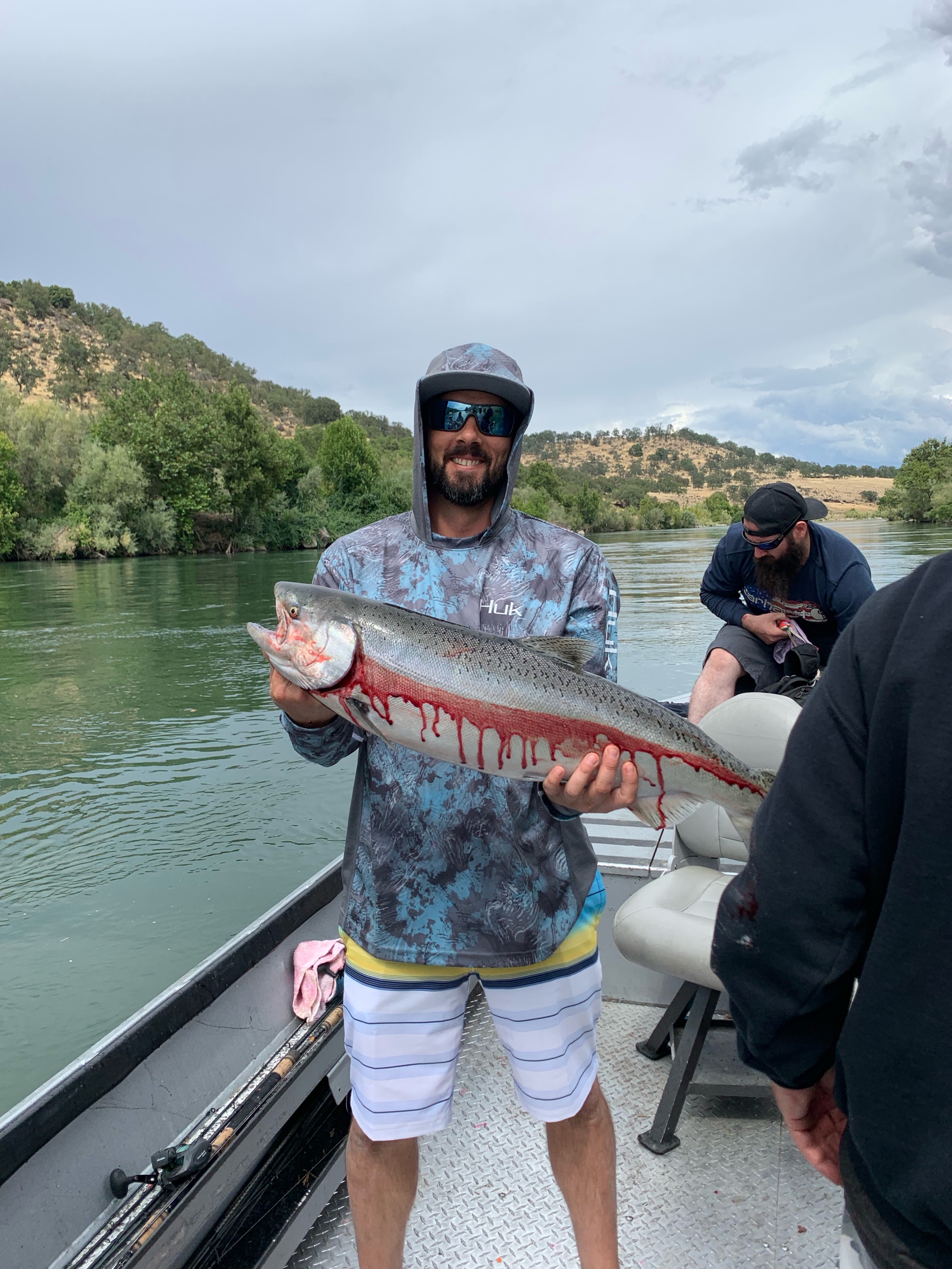 Sacramento River Salmon Fishing August 10, 2019