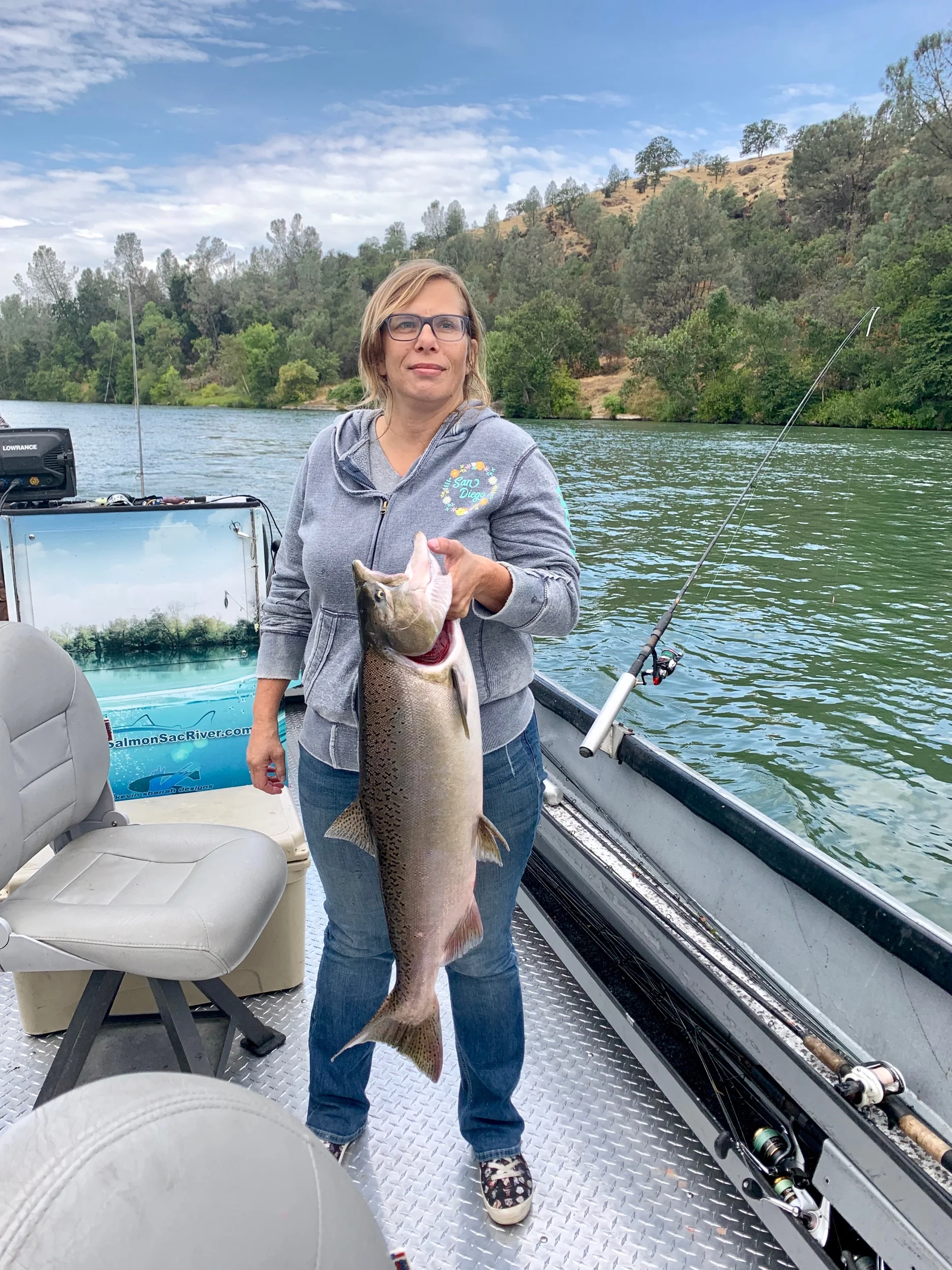 Girls Catch Salmon