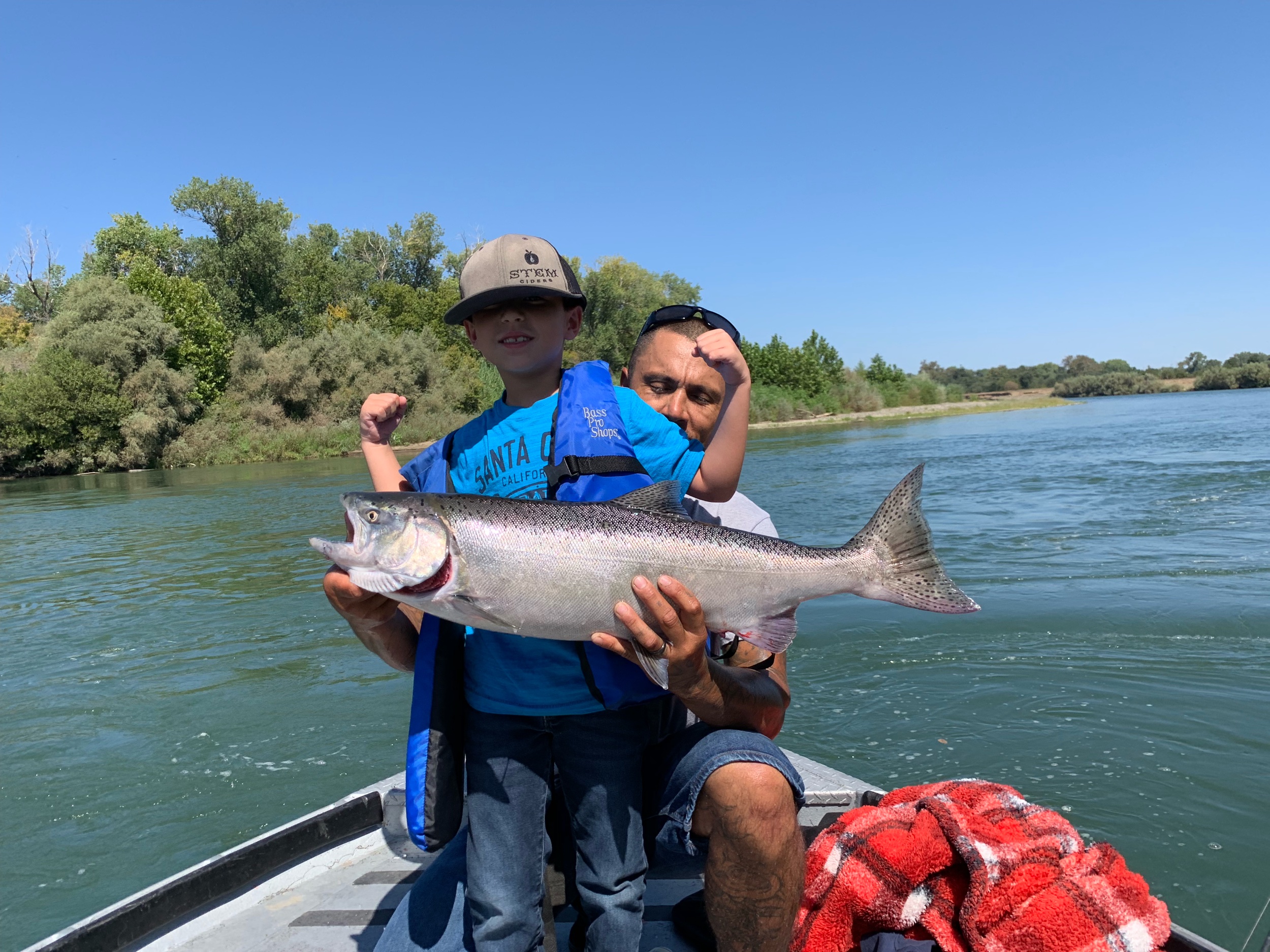 A Boy And His First Salmon, August 17, 2019