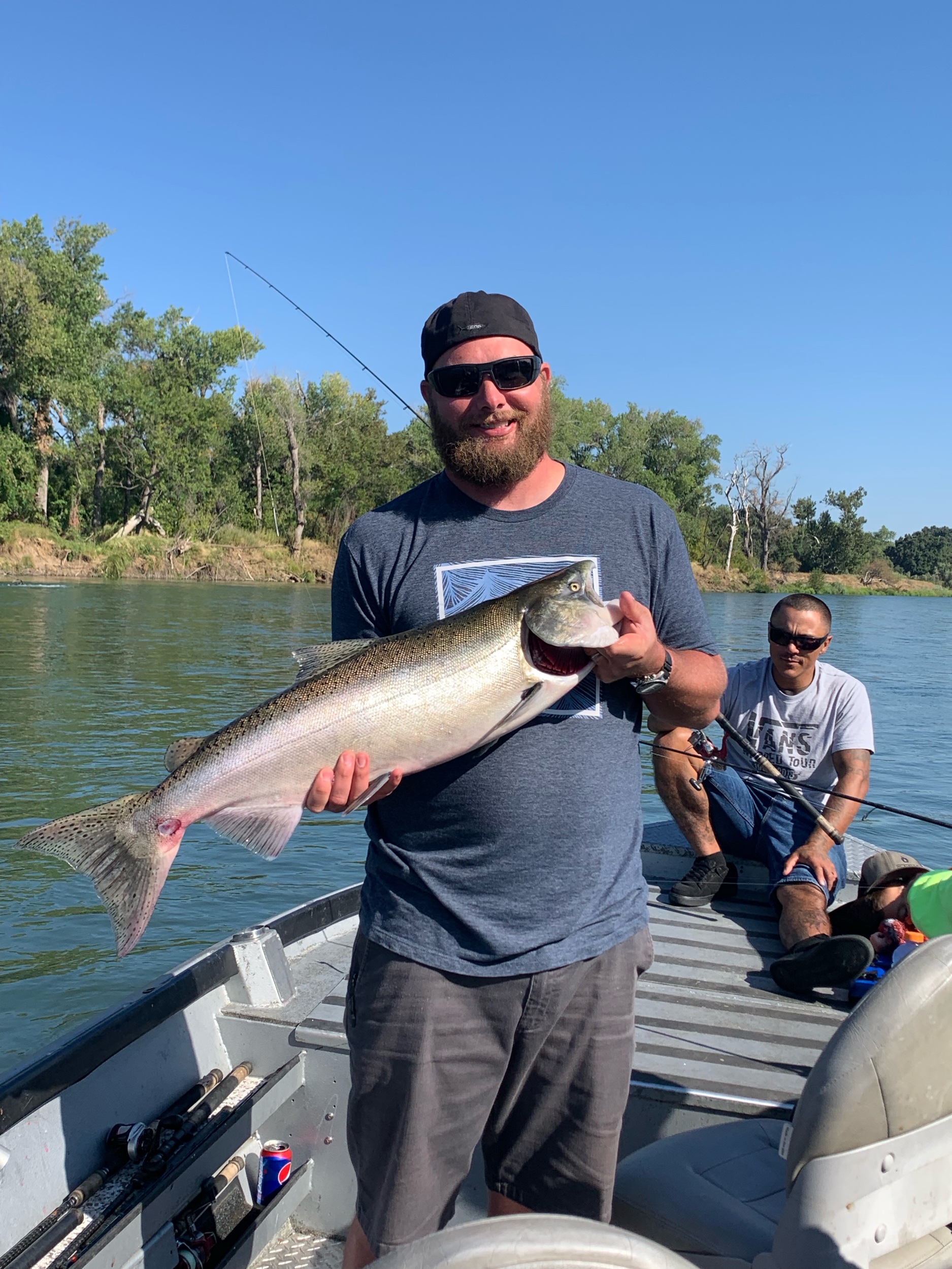 Returning Customers Of Salmon Fishing Charter
