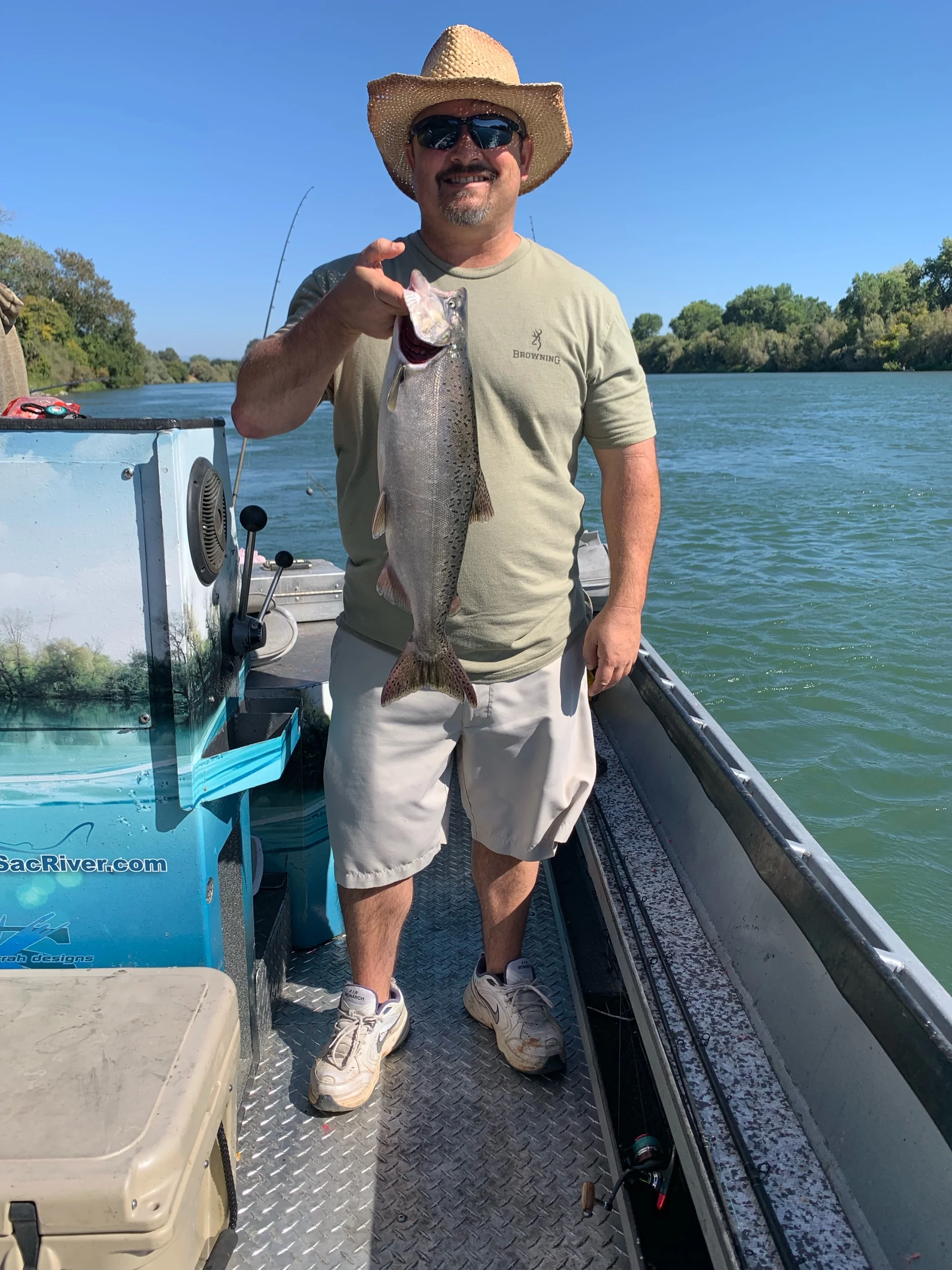 Salmon Caught On A Afternoon Salmon Fishing Trip