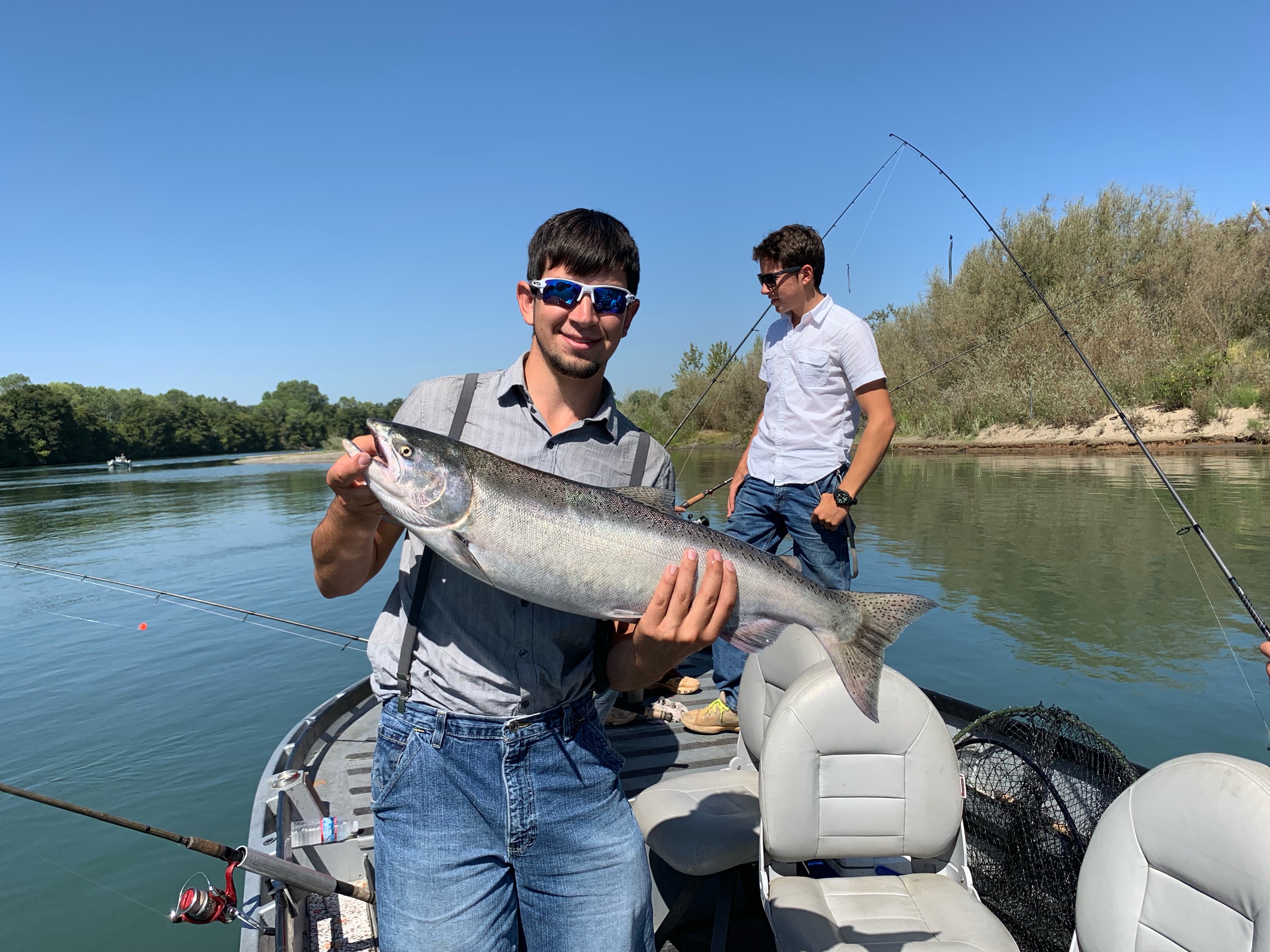 Salmon Fishing In Northern California August 21, 2019