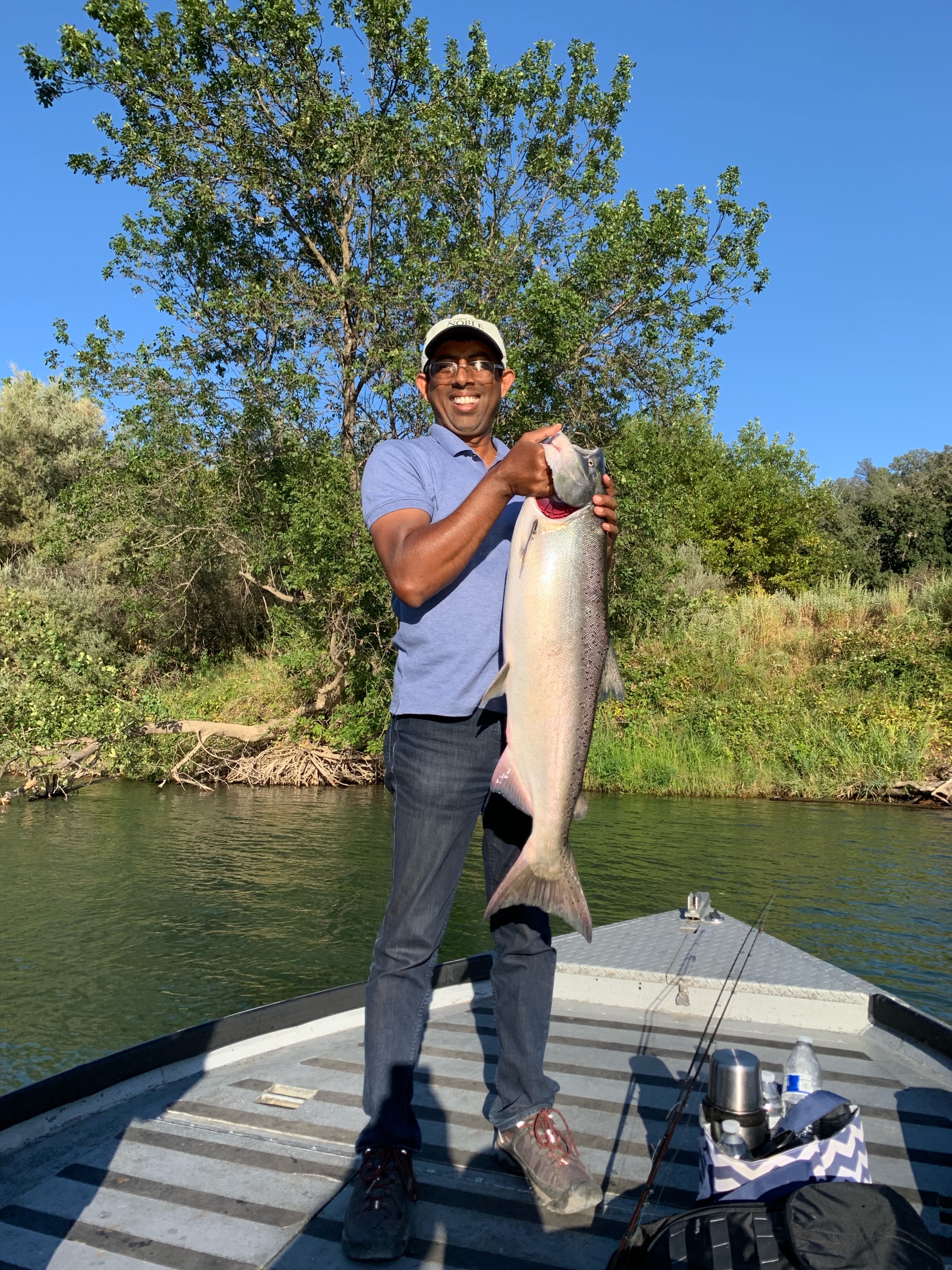 Evening Fishing Charter Outing On The Sacramento River