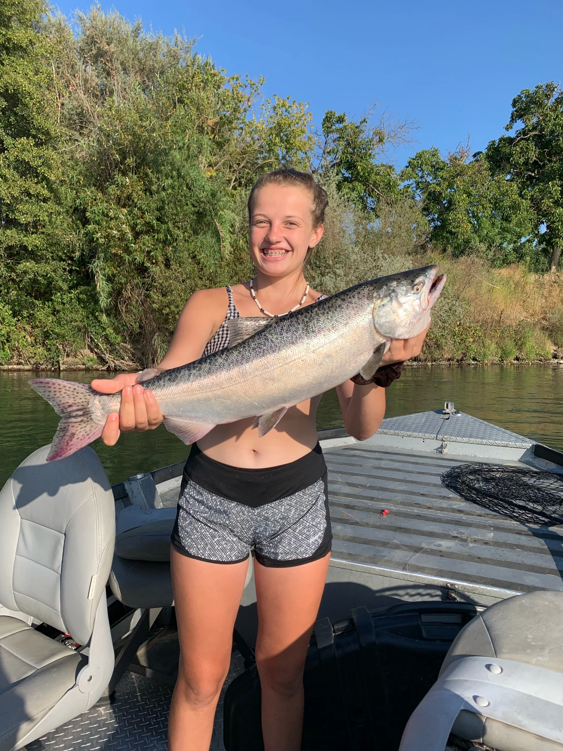 Riley Gradney On The Sacramento River