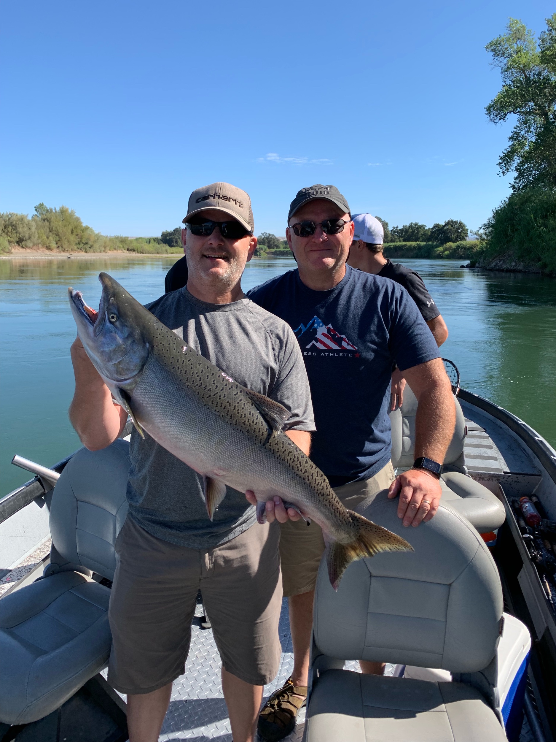 Two Brothers Salmon Fishing With SalmonSacRiver