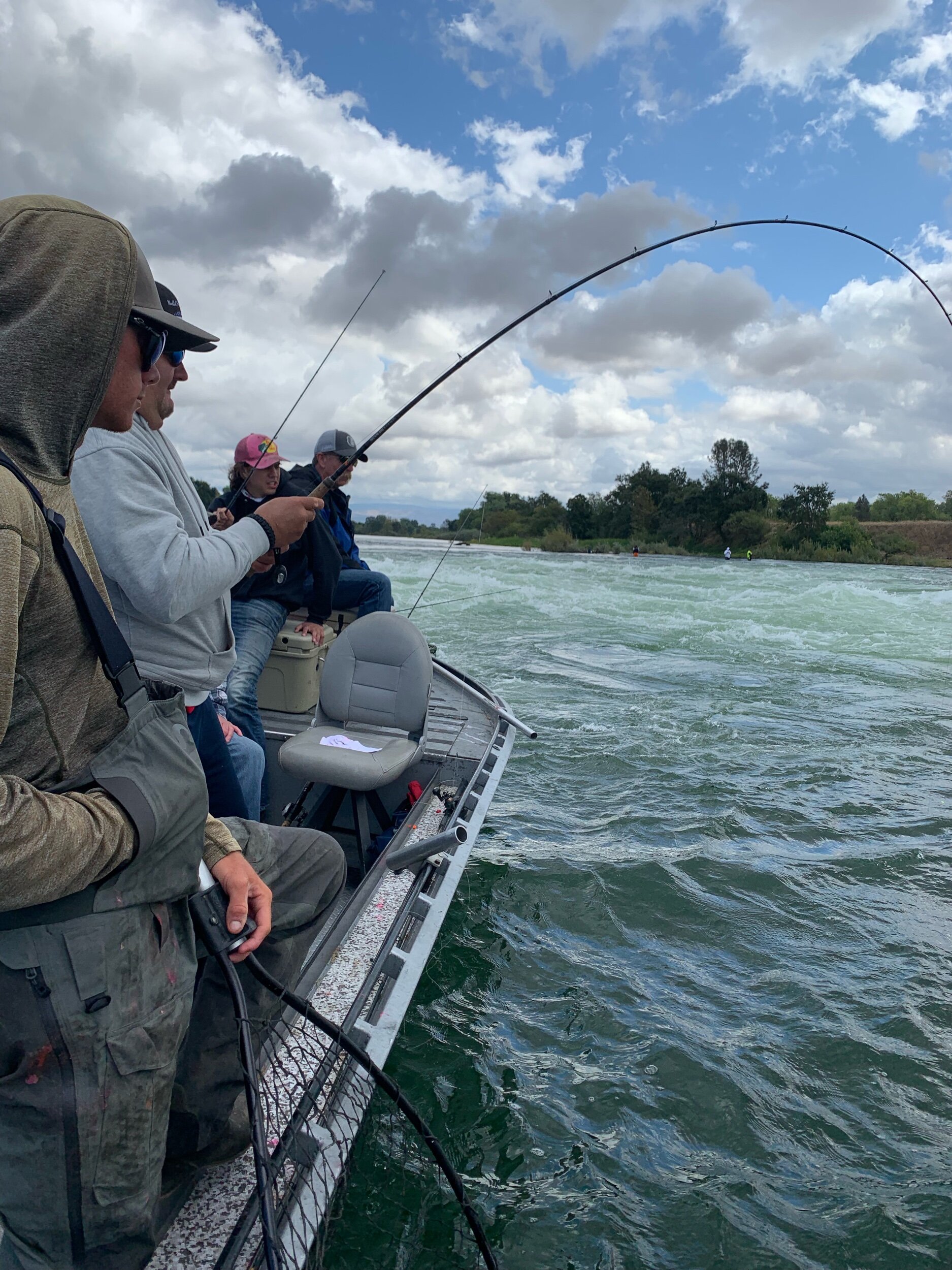 Gary Fights A King Salmon On The Feather River