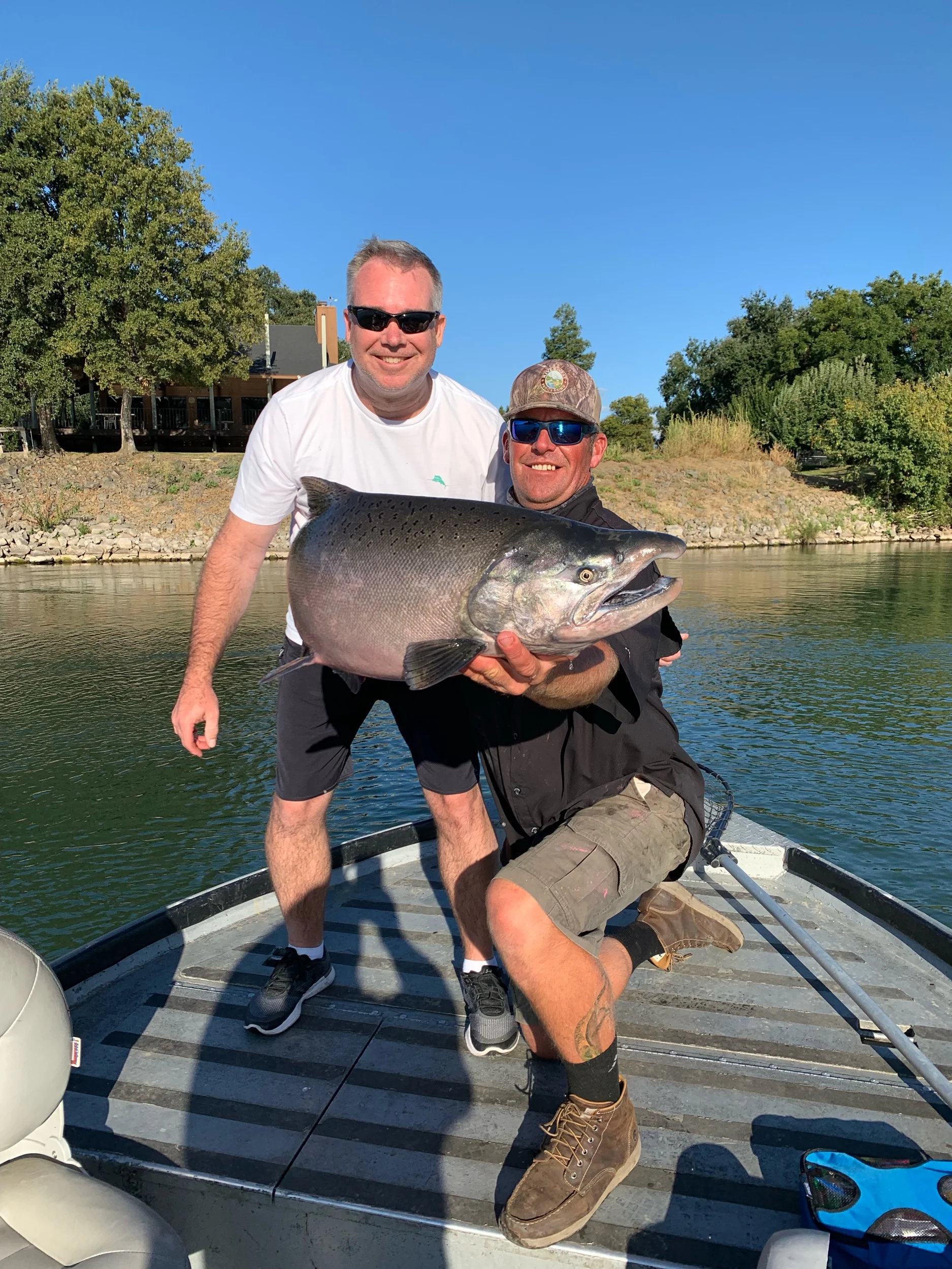 Fishing Guide And Client