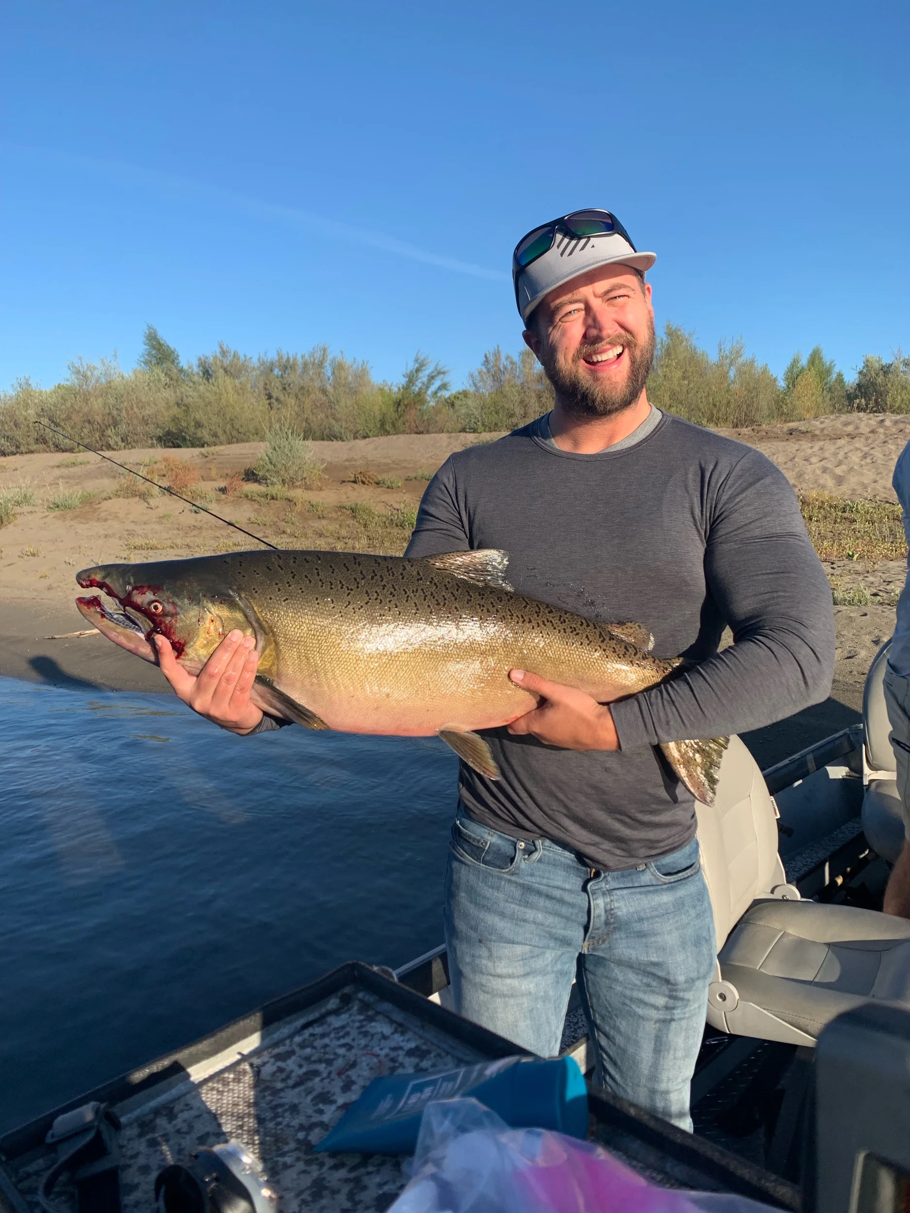 Happy Client, Happy Fishing Guide