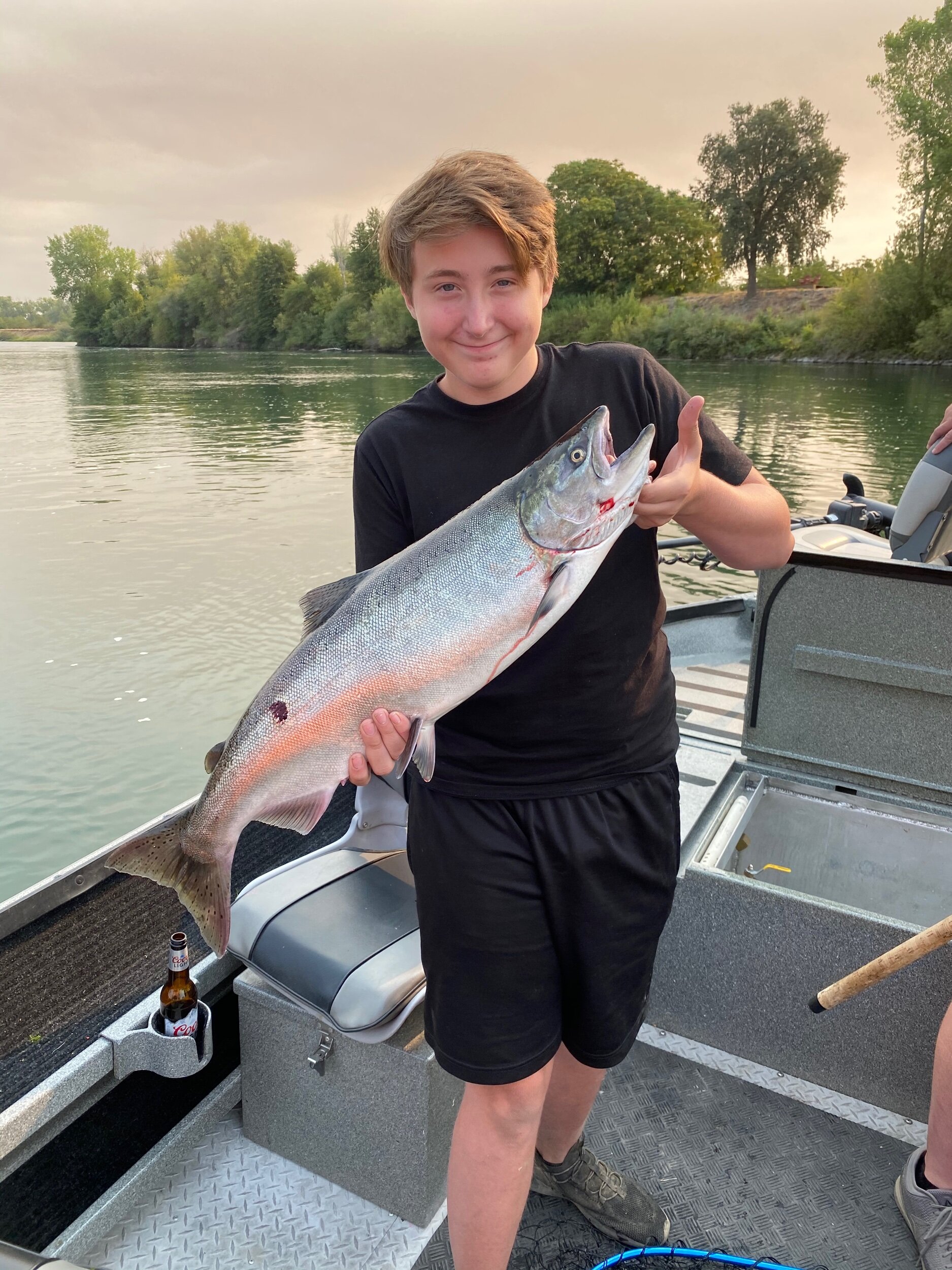 Sacramento River Salmon Fishing Report July 24, 2021 -Holy “Soft Bead”