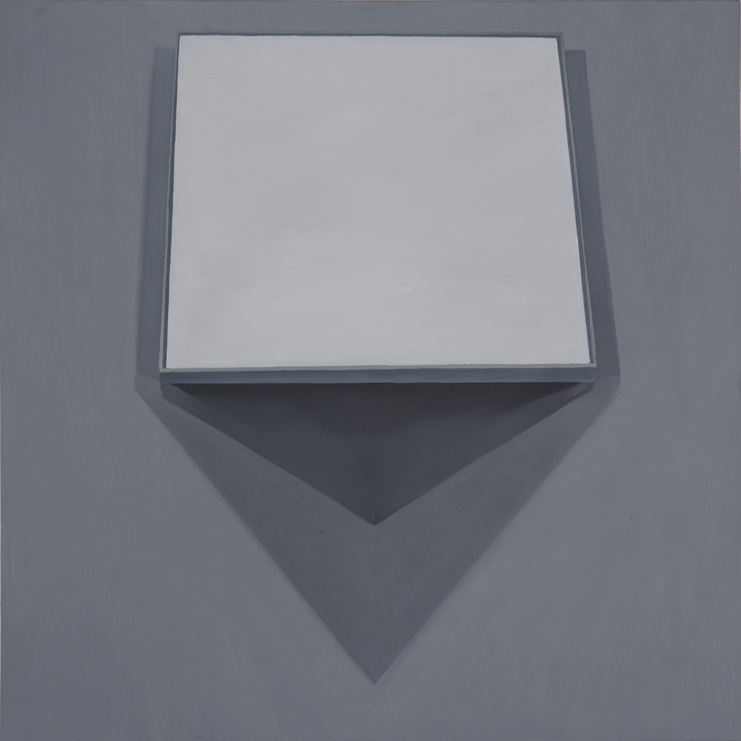 Black Square (1915), 2015, oil on canvas mounted on board, 80x80cm