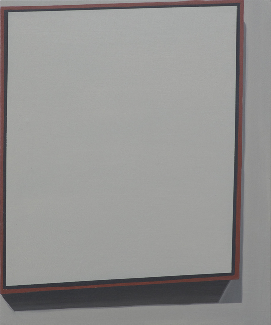 Suprematist Composition with Eight Rectangles (1915), 2015, oil on canvas mounted on panel, 58x48cm