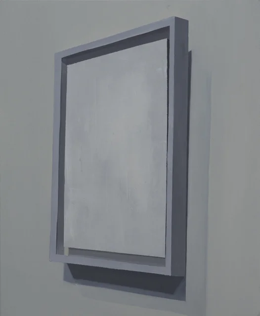 Suprematist Composition: Airplane Flying, (1915), 2015, oil on canvas mounted on panel, 58x48cm