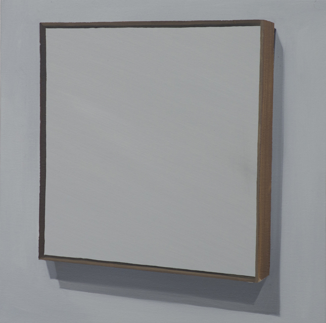 Suprematism (1915), 2015, oil on canvas mounted on panel, 49x49cm