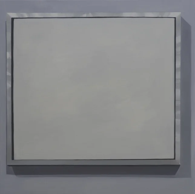 Suprematist Non-Objective Composition (1915), 2015, oil on canvas mounted on panel, 80x80cm