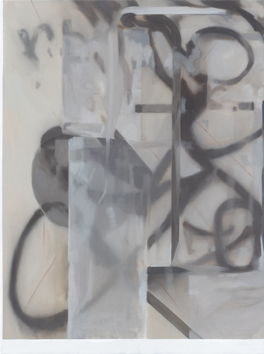 Cipher I, oil on canvas, 80x60cm, 2018