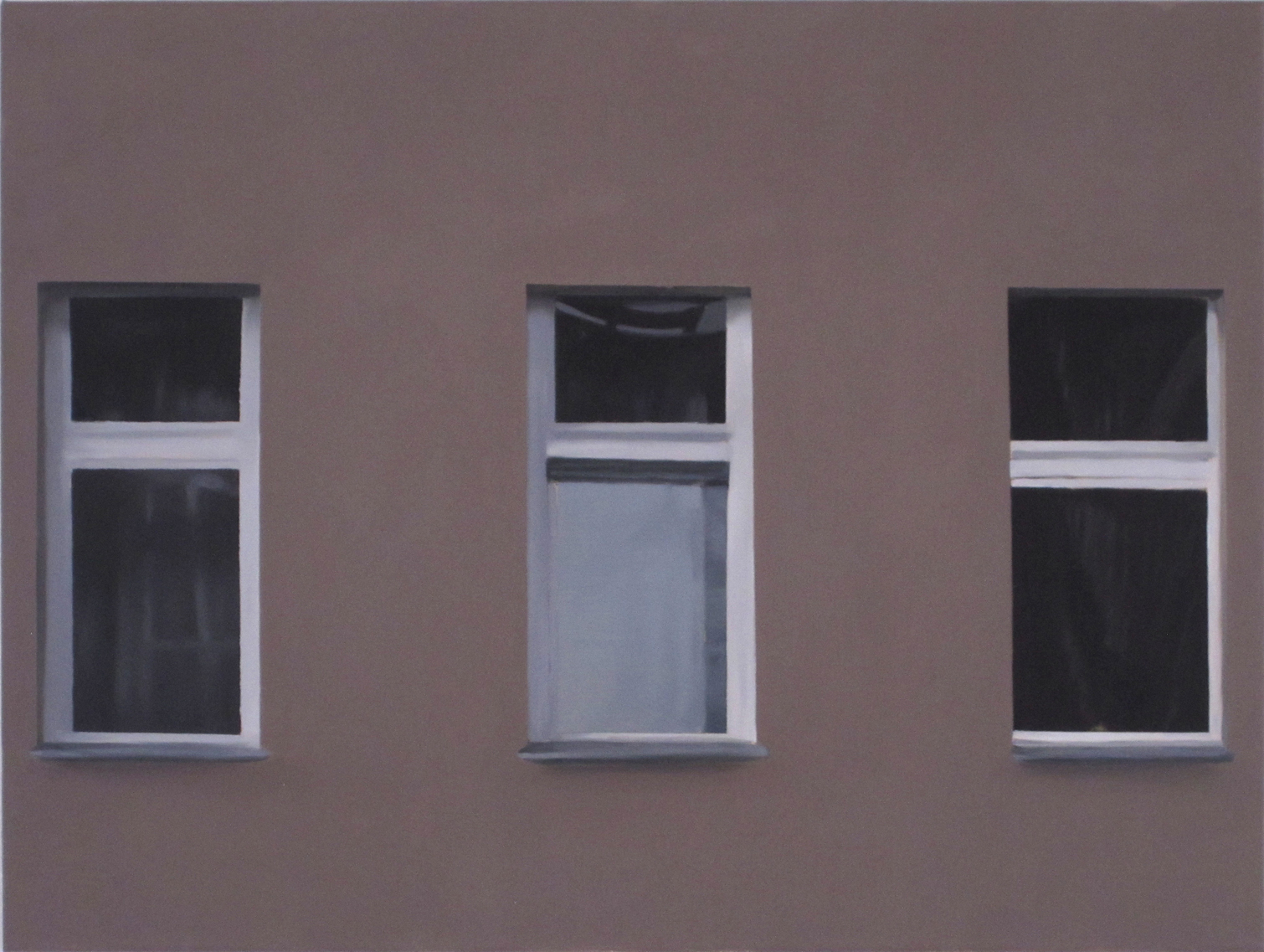 Don't Worry About Me (left), 2012, oil on canvas, 50x70cm