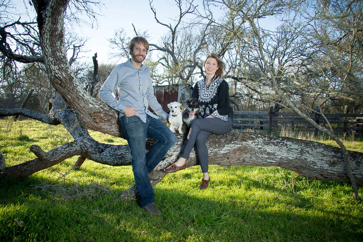 Josh Ball & Ivey Kaiser - husband & wife team/managers of The Ball Farm