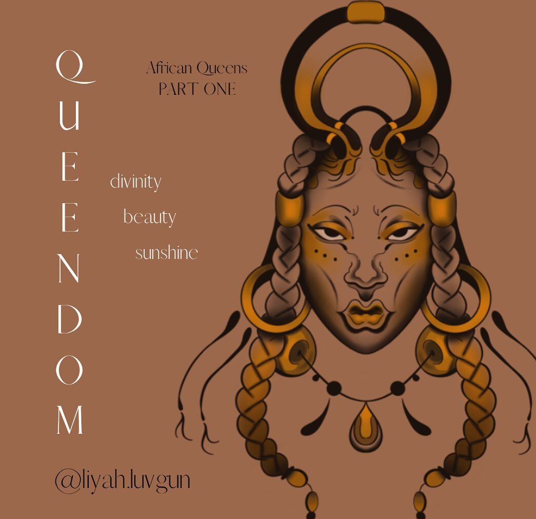 ✨QUEENDOM✨

African Queen Flash 🤎

(available in red or gold) 

The Queen was designed to represent peace, fulfillment, cycles of nature and most of all&hellip; 

African heat and sunlight 🔥

This series is to celebrate reclaiming our identities an