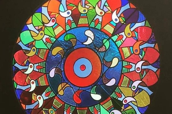 Paintings & stained glass art by Scott Baumgartner