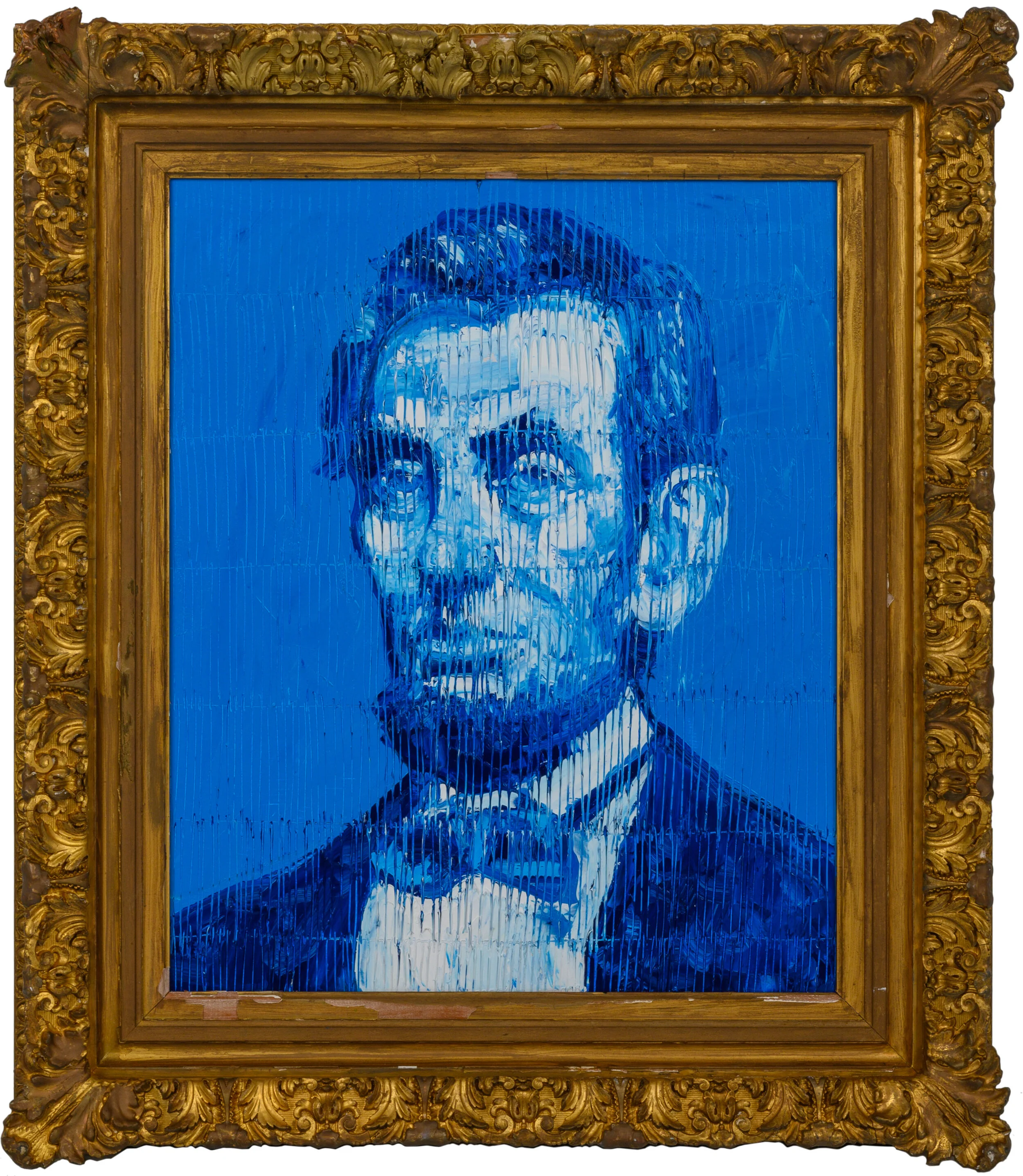 "President Lincoln," by Hunt Slonem (2020)