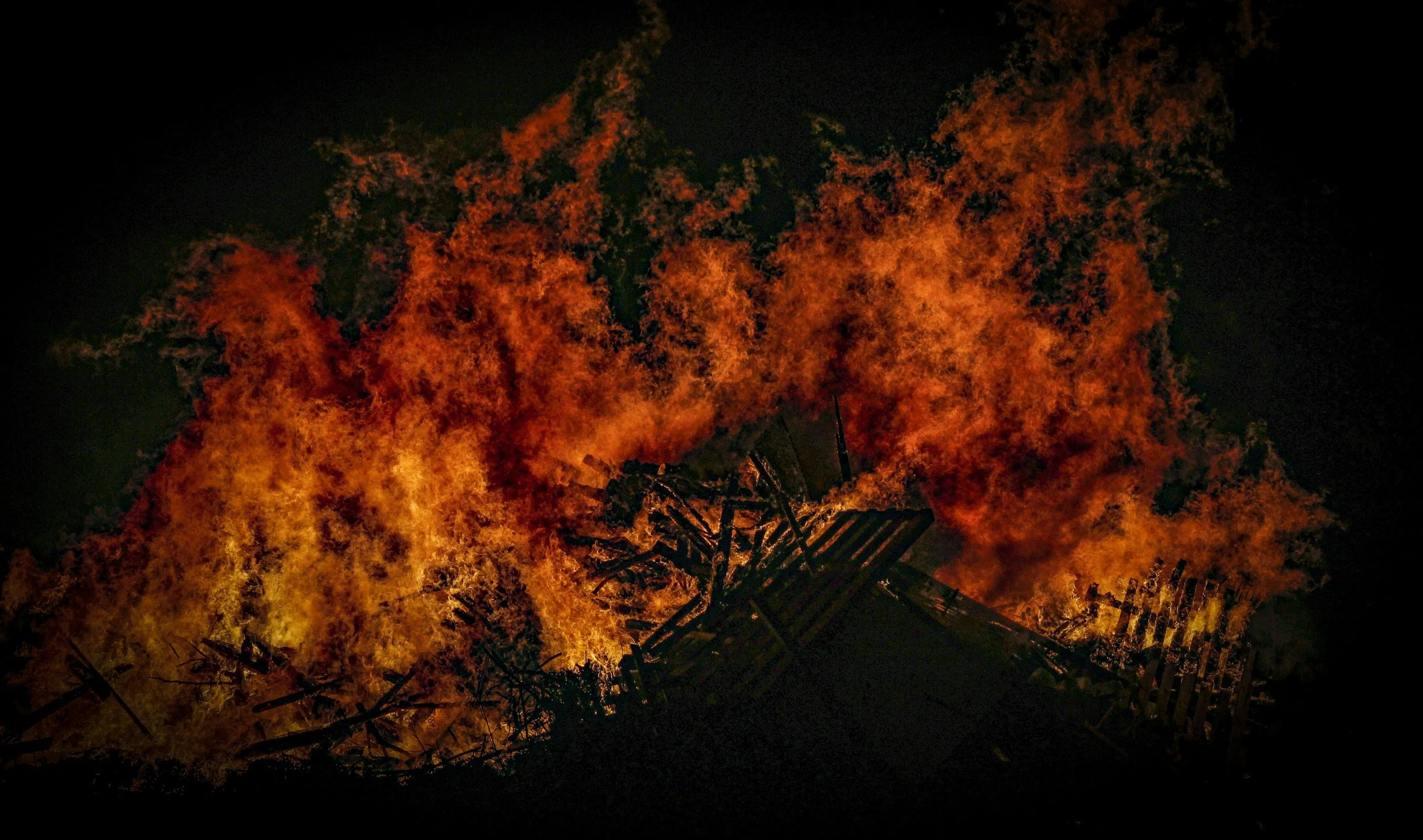 Cuyahoga River on Fire