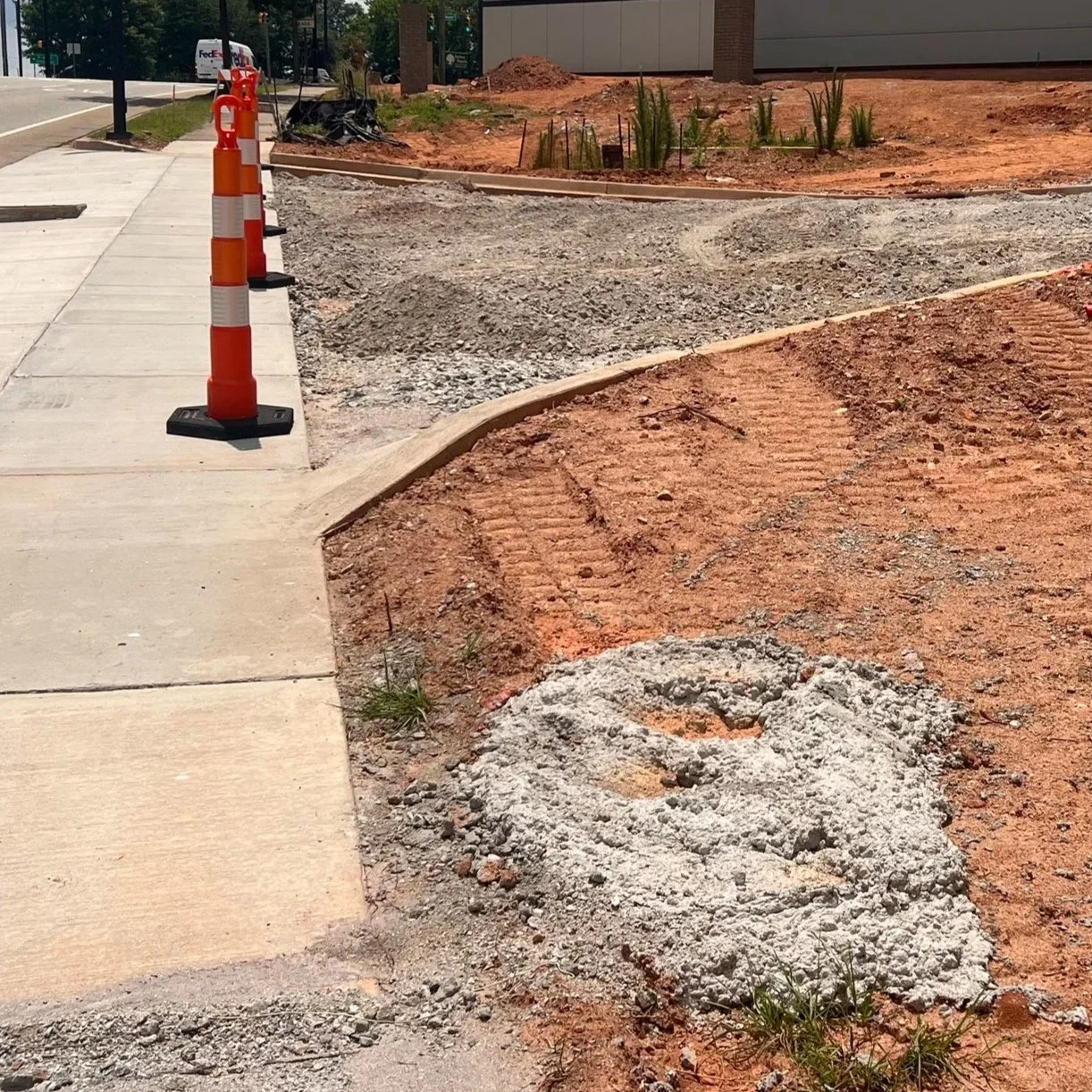 Concrete wash out