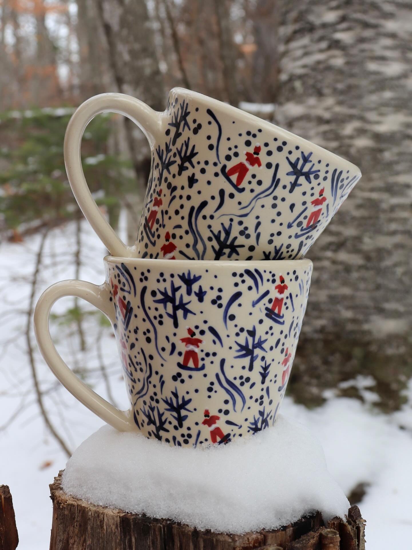 Ski mountain Santas are back on deck! Shop update tomorrow morning at 9am 🎅🏽