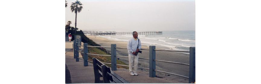  On San Diego coast 