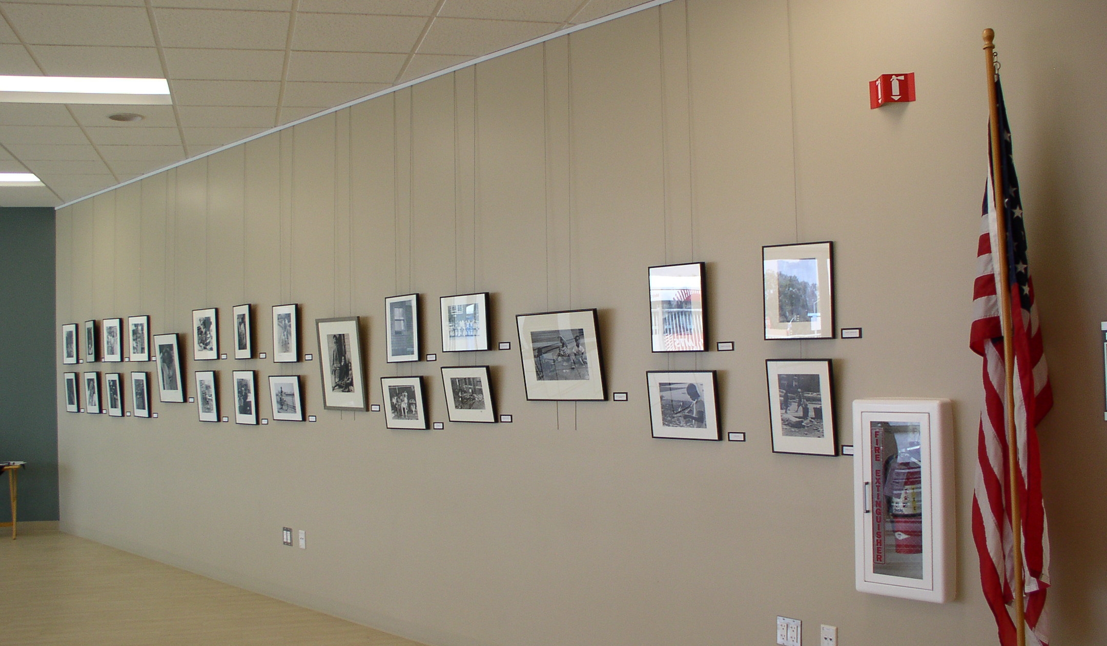 Urbana 2 display at Skyline Library