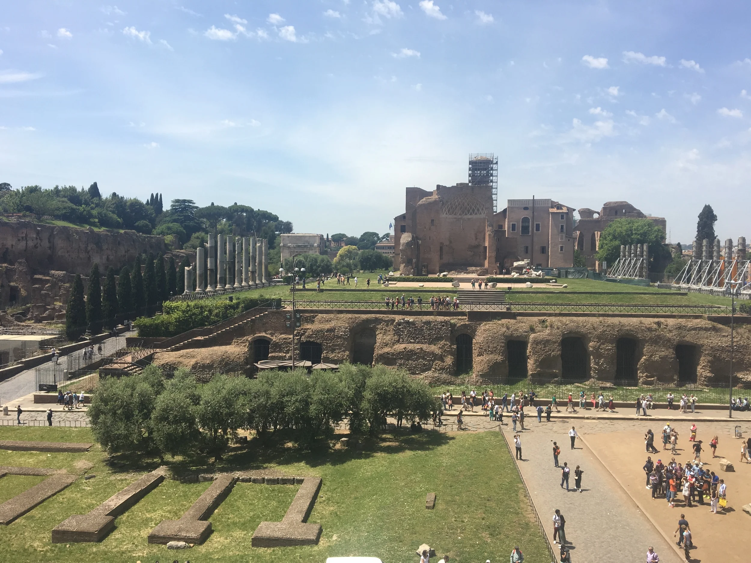 Just got to Rome