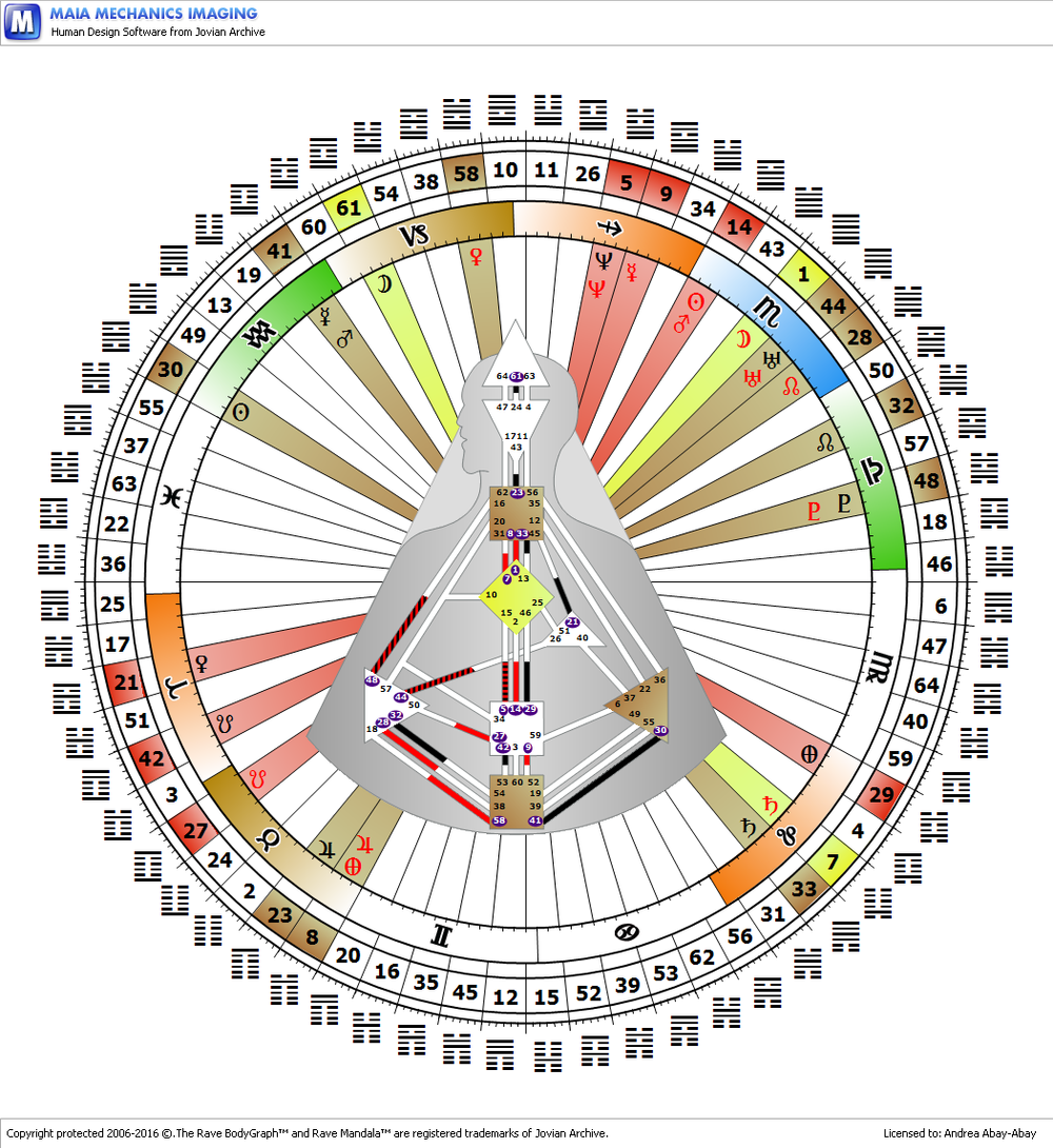 Advanced Human Design + BG5 Chart PDF & PNGs — ICONIC Human Design  Education, PMA