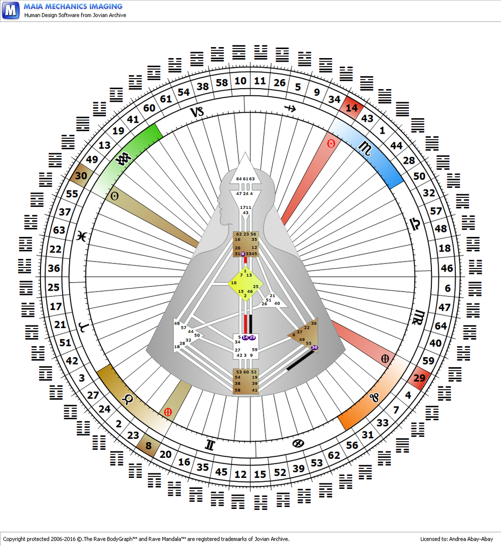 Advanced Human Design + BG5 Chart PDF & PNGs — ICONIC Human Design  Education, PMA