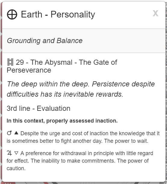 My Conscious Grounding and Balance. Rave I-C hing i mage via MyBodygraph.com