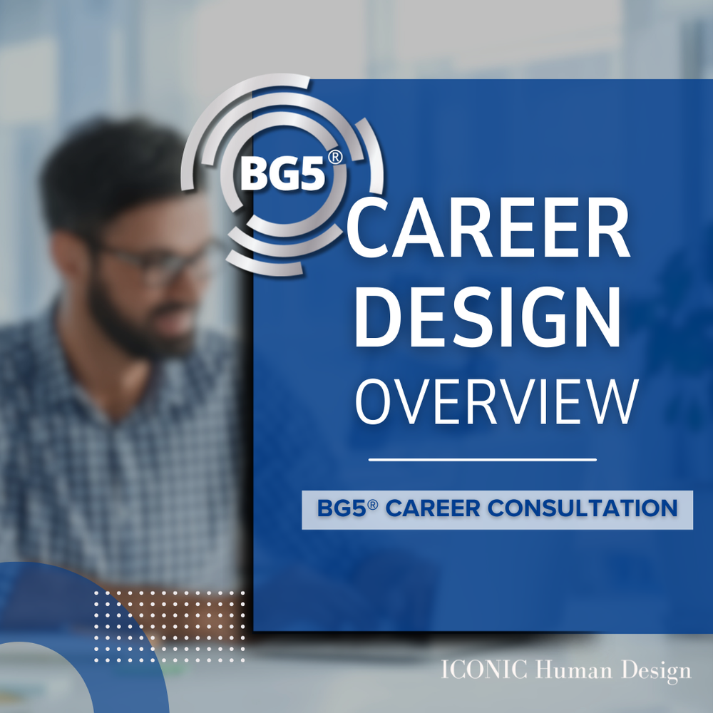 BG5 Career Design Strategy Consultation