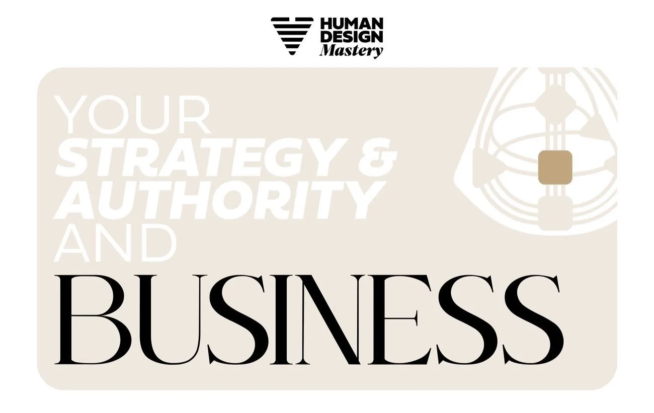 We begin Human Design for Business: Personal Success in 48 hours.

If you&rsquo;ve been considering joining, here&rsquo;s what this program is designed to deliver:

You will learn how to apply Human Design directly to your professional life &mdash; d