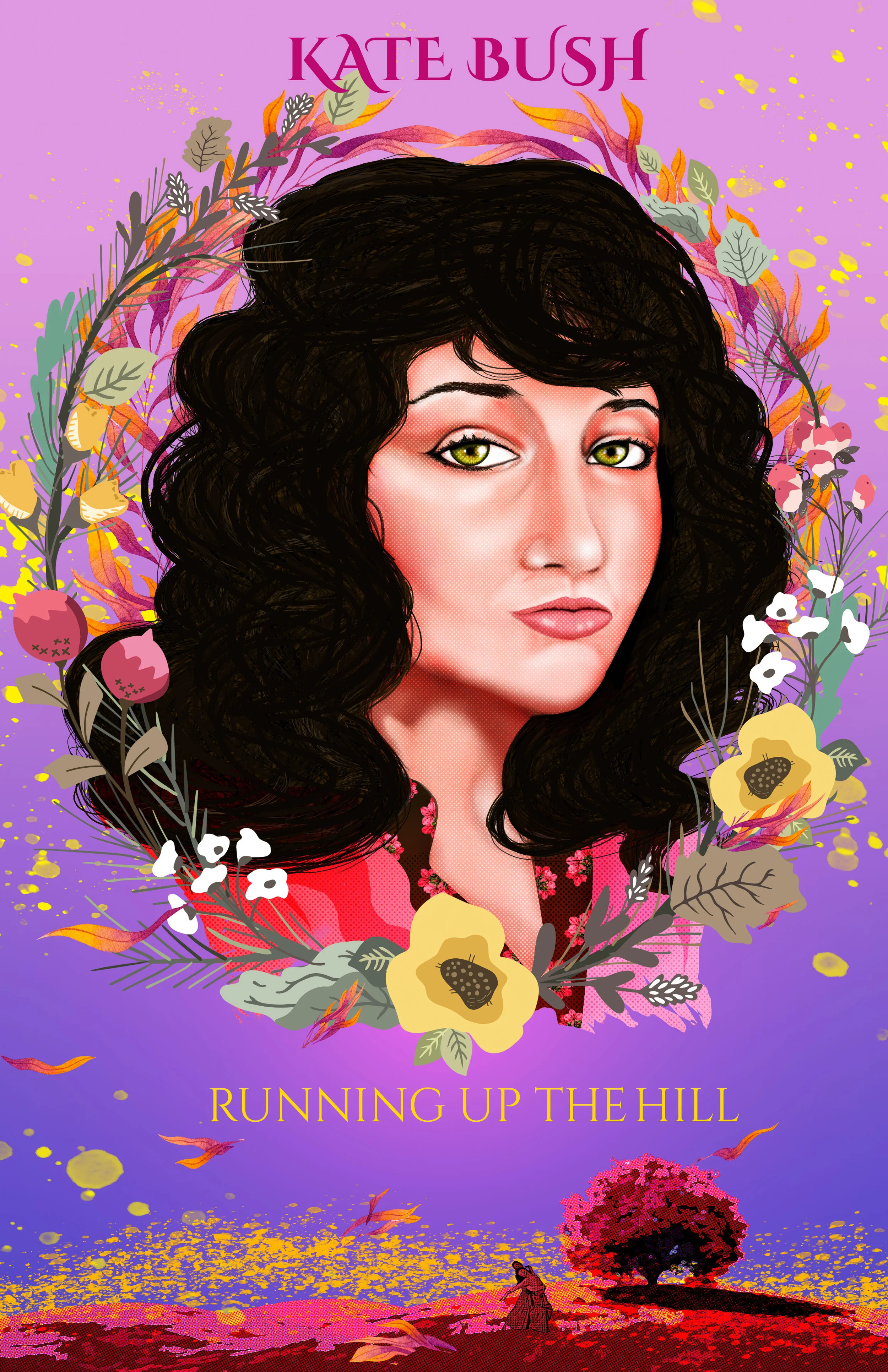  Kate Bush fan art poster  