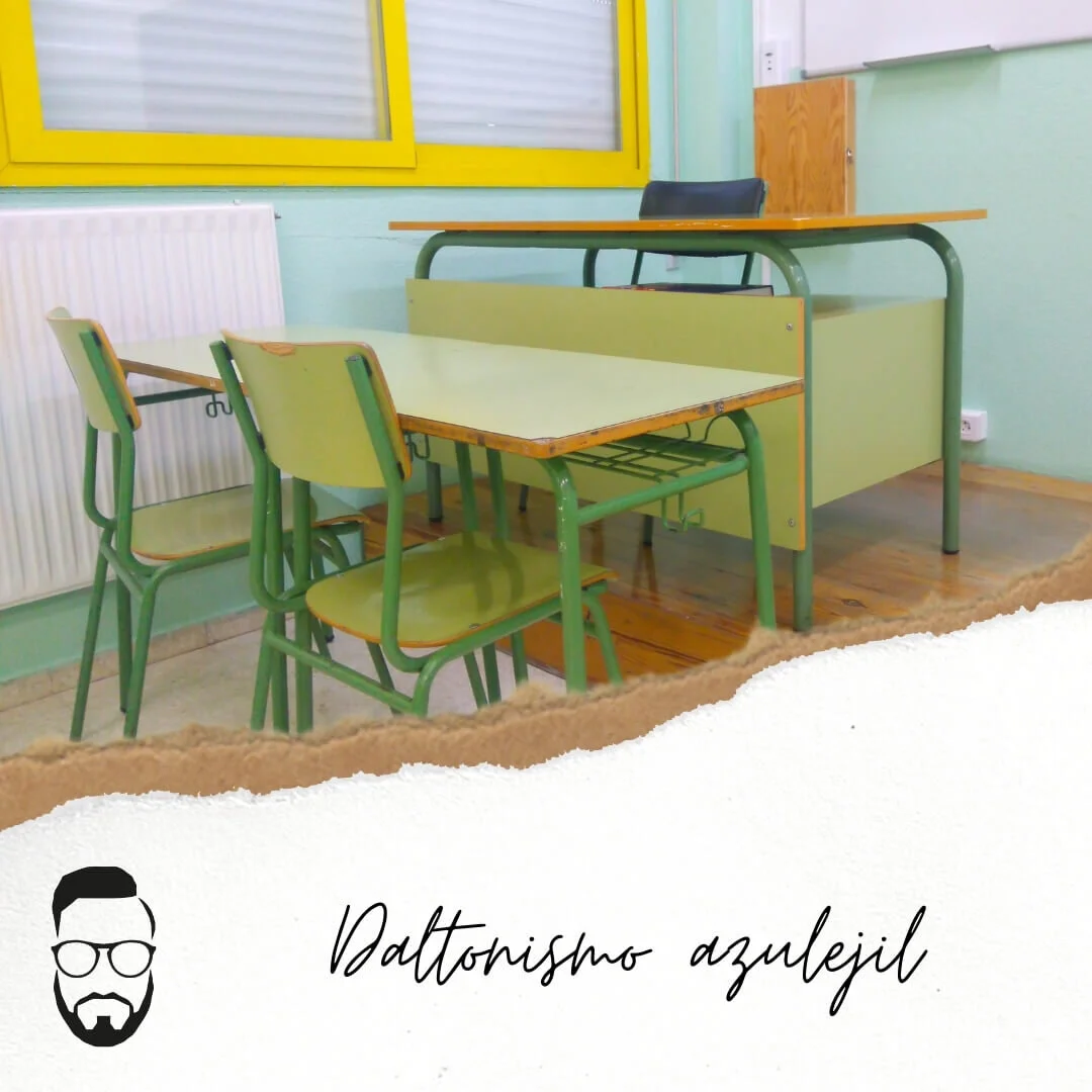 Daltonismo azulejil