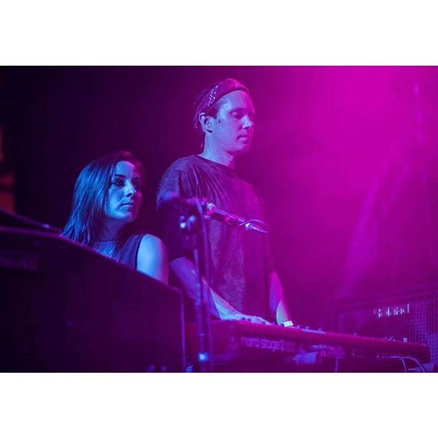 somewhere in the end section of “Major Minor Love” ...life is but a dream while on stage w/ @rhye 💕 Thank you for the photo @musicnowpl 🙌🏼 #rhye #live #warsaw #poland #musician #tour #hammond #b3 #nord #korg
