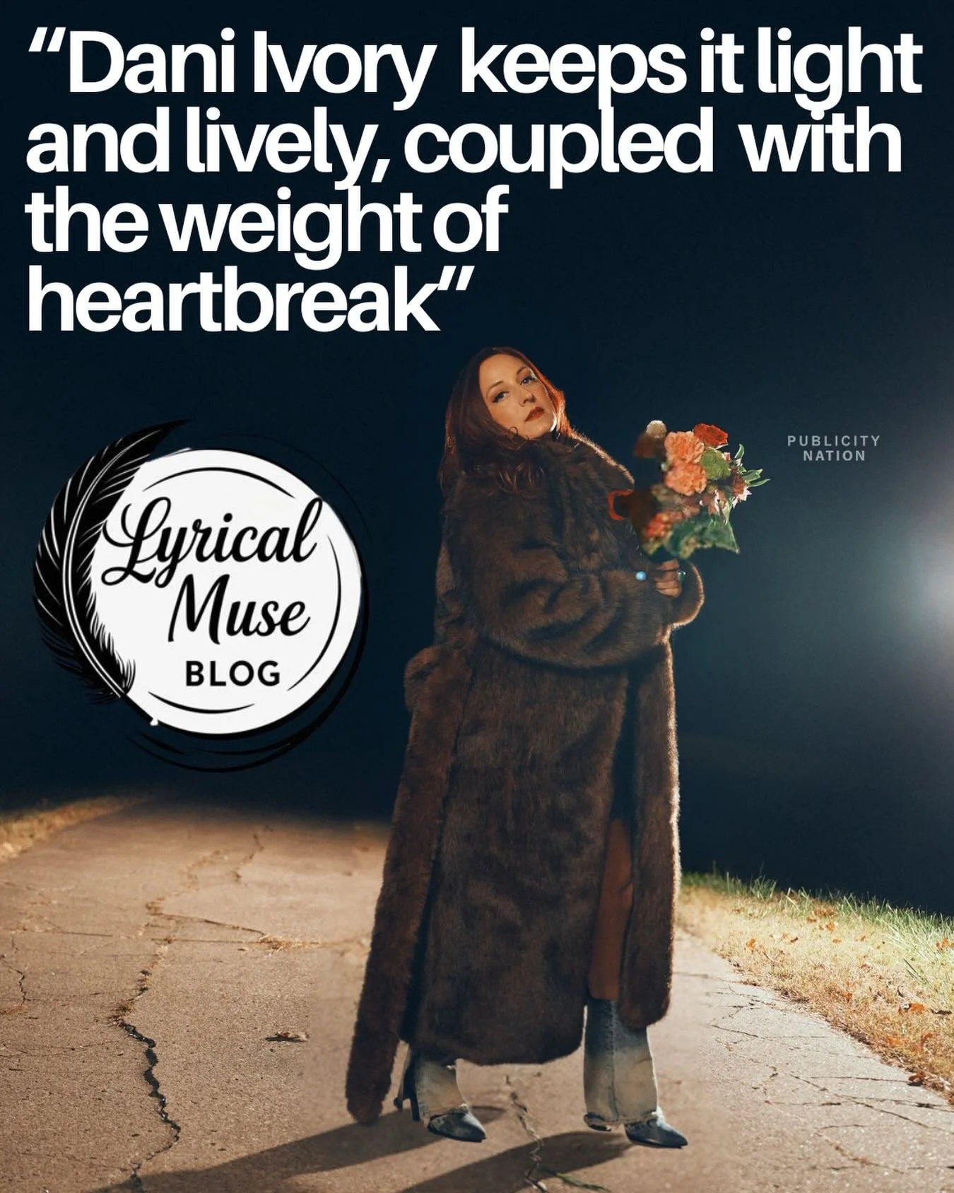 Thank you @lyricalmusemag for the love on Looney Bin! 🥰 This song is definitely the craziest of the bunch 🤪🙃😜 Check out the article 🔗 in bio 💕#newmusicfriday #crazy #muse #lyrics