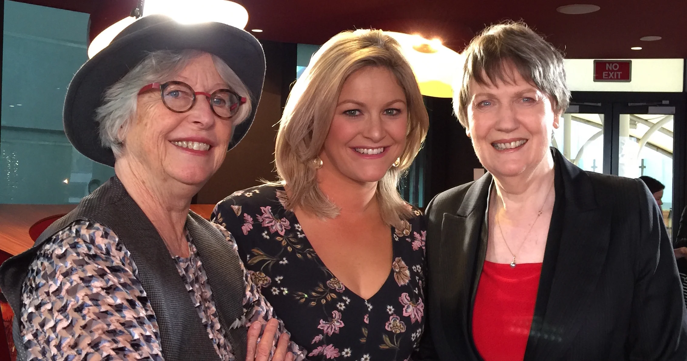 Seven Sharp interviews Helen Clark and Gaylene Preston