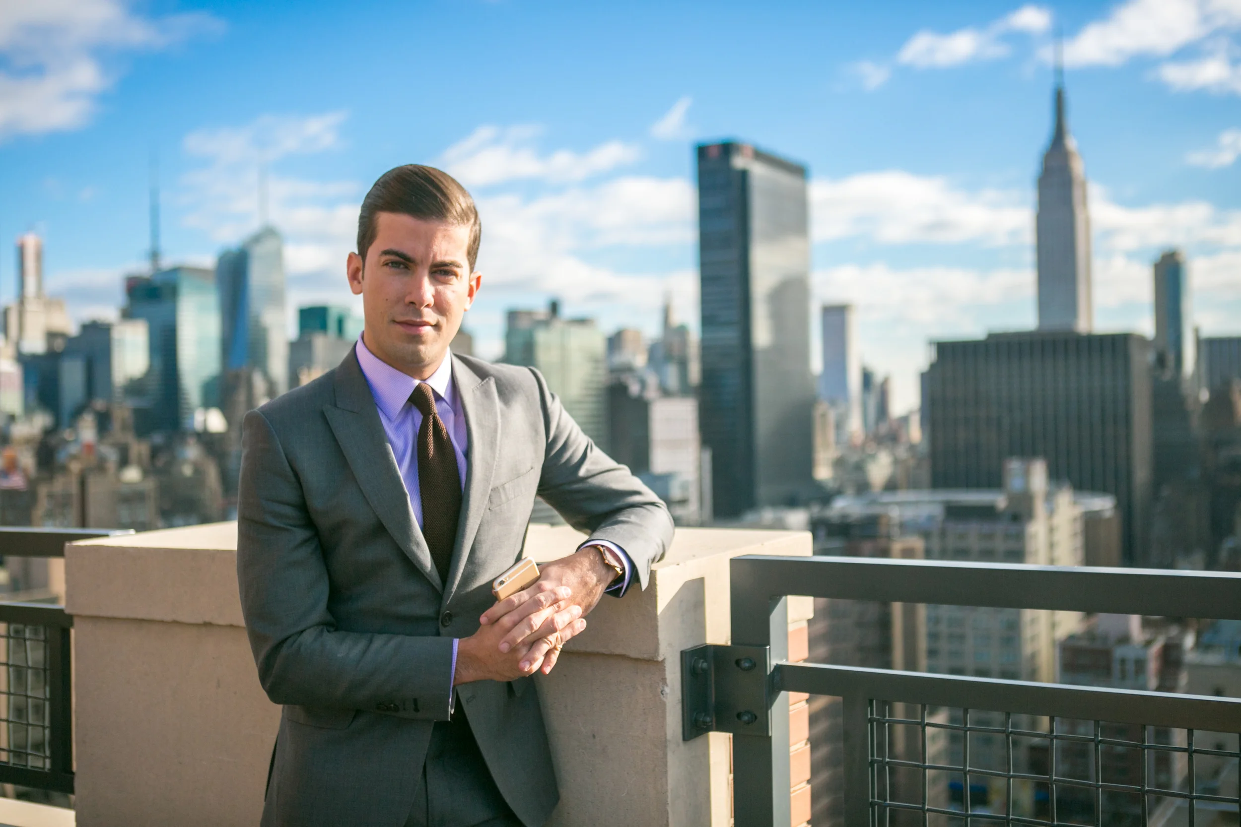 Actor and real estate agent Luis D. Ortiz