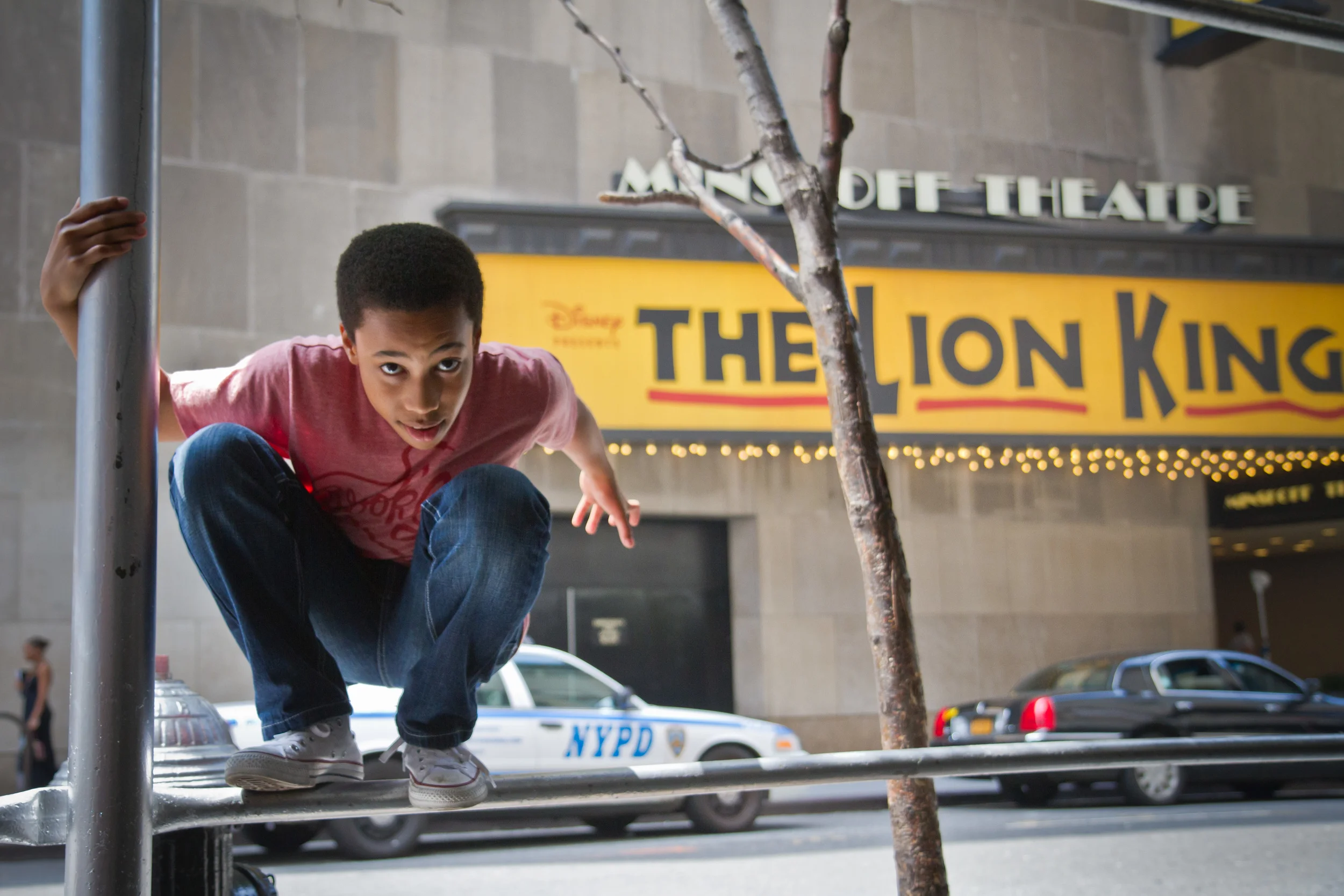 judah Bellamy who played young Simba in the Broadway production of Disney's 'Lion King'