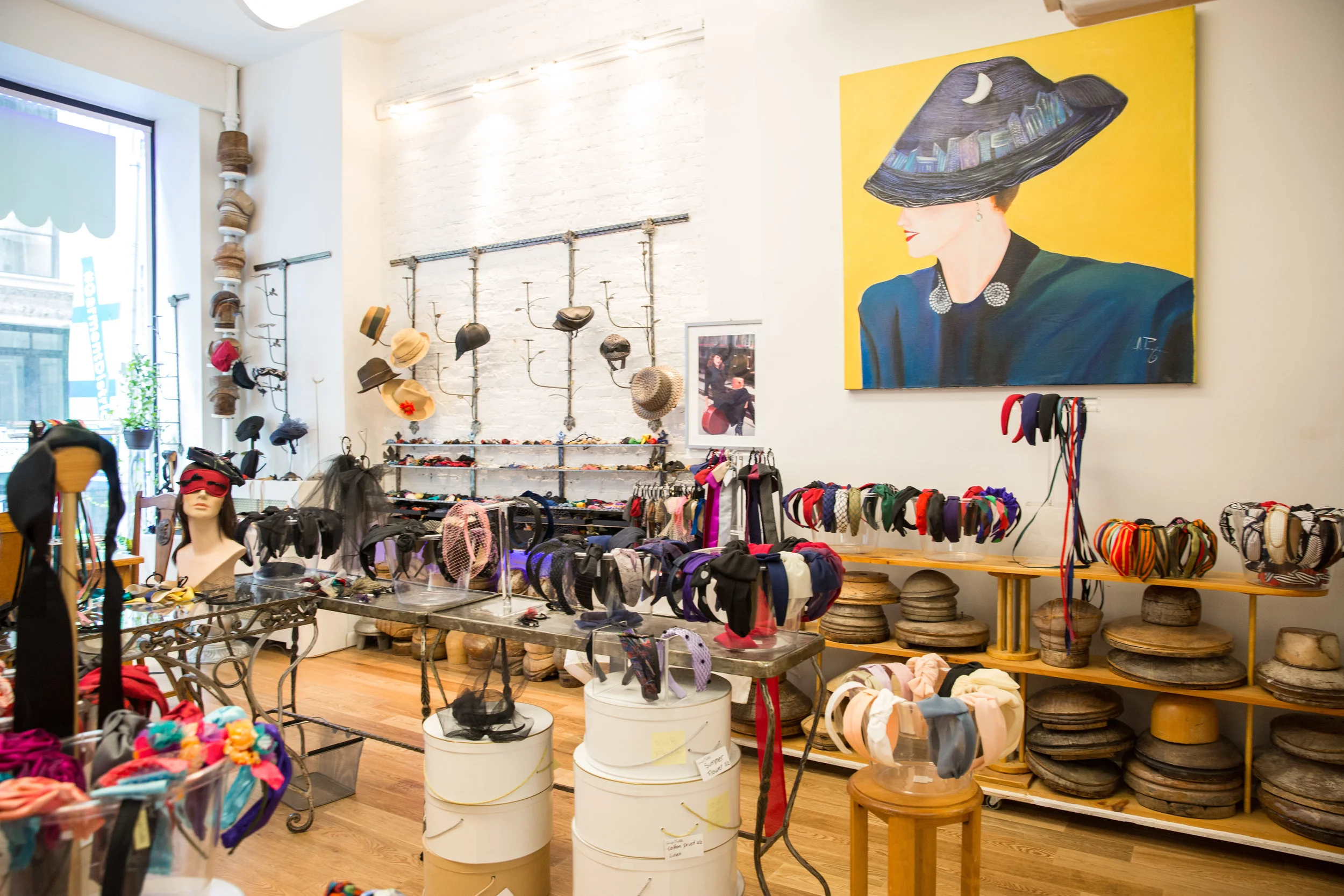  The Jennifer Ouellette studio in New York on Sept. 15, 2017. (Benjamin Chasteen/The Epoch Times) 