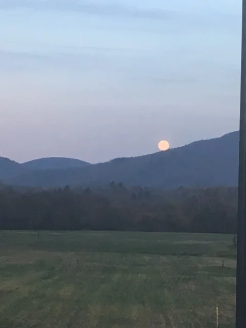 Mama Moon Rising Over Asheville 