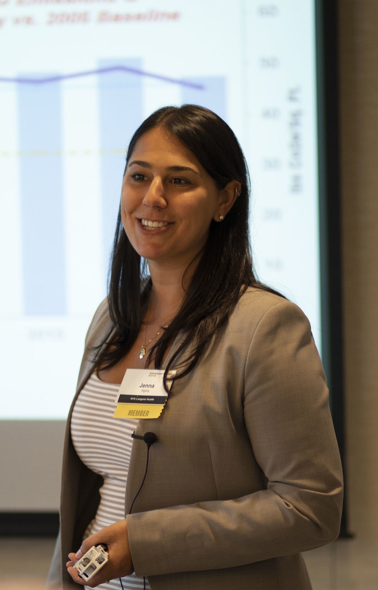 Jenna Agins, Energy & Sustainability Manager, NYU Langone Health