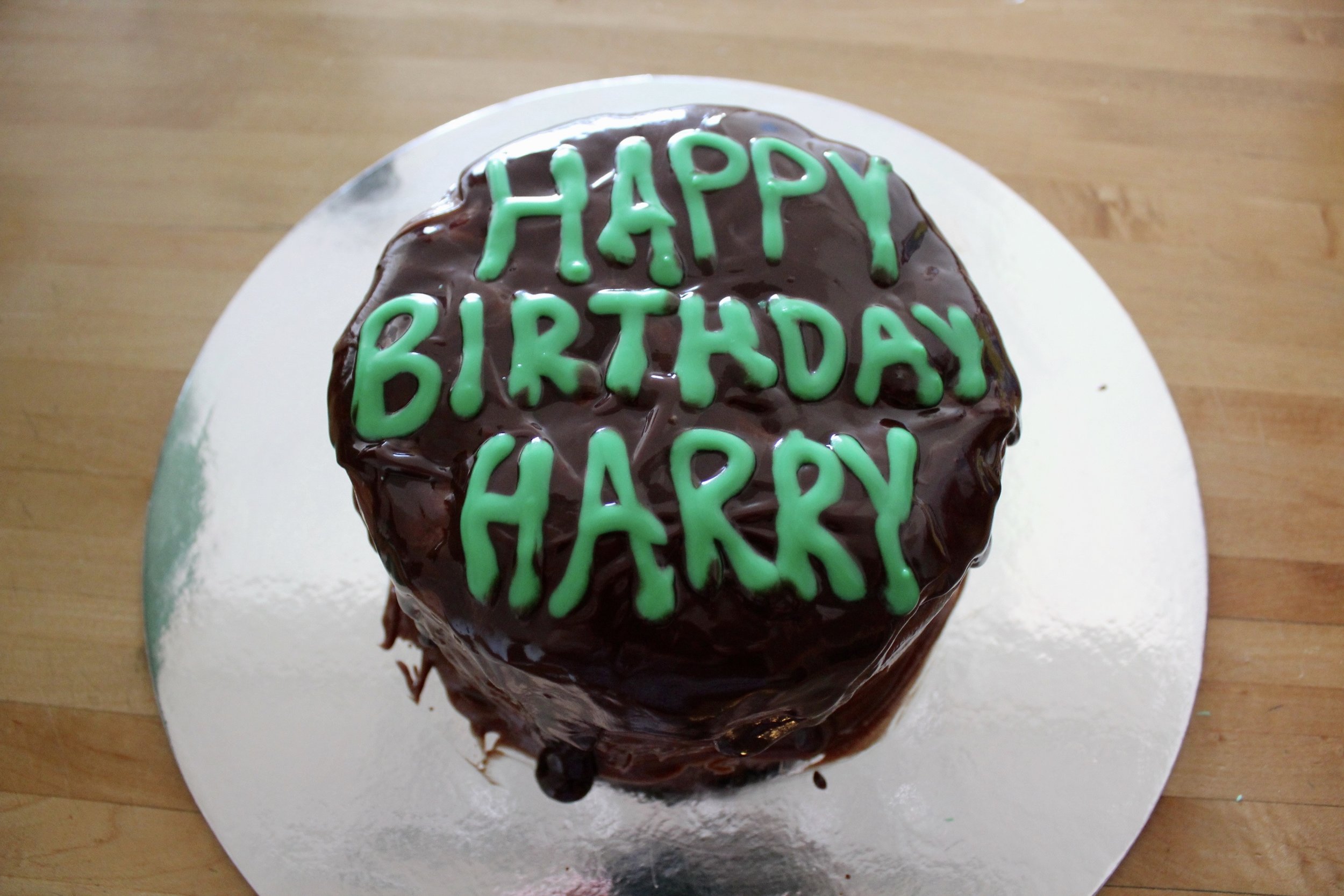 Harry Potter Inspired Birthday Cake – MiniMingBakes
