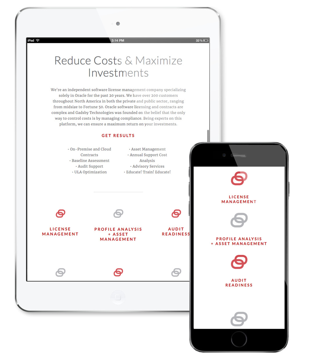 With half of searches being done on mobile devices, it's important that your site is responsive.
