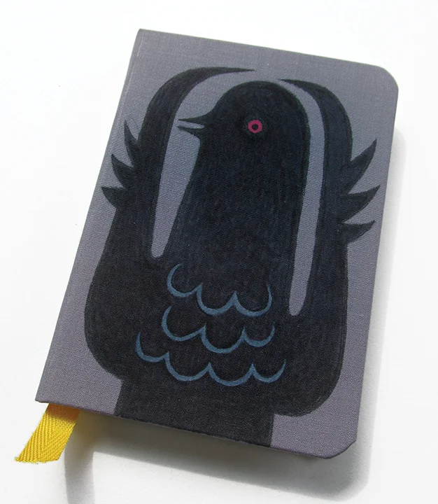 Curvy Bird Barton Fig sm. sketchbook Black on Gray Front.72RGB.jpg