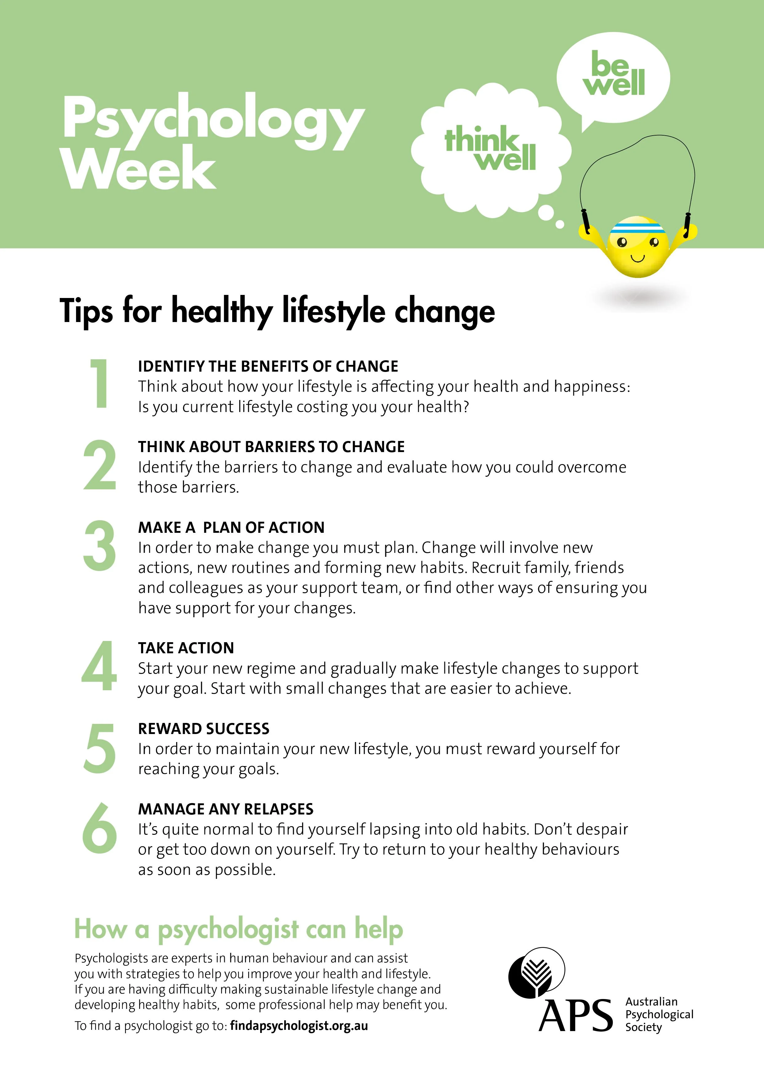 6 Steps to a Healthier Lifestyle