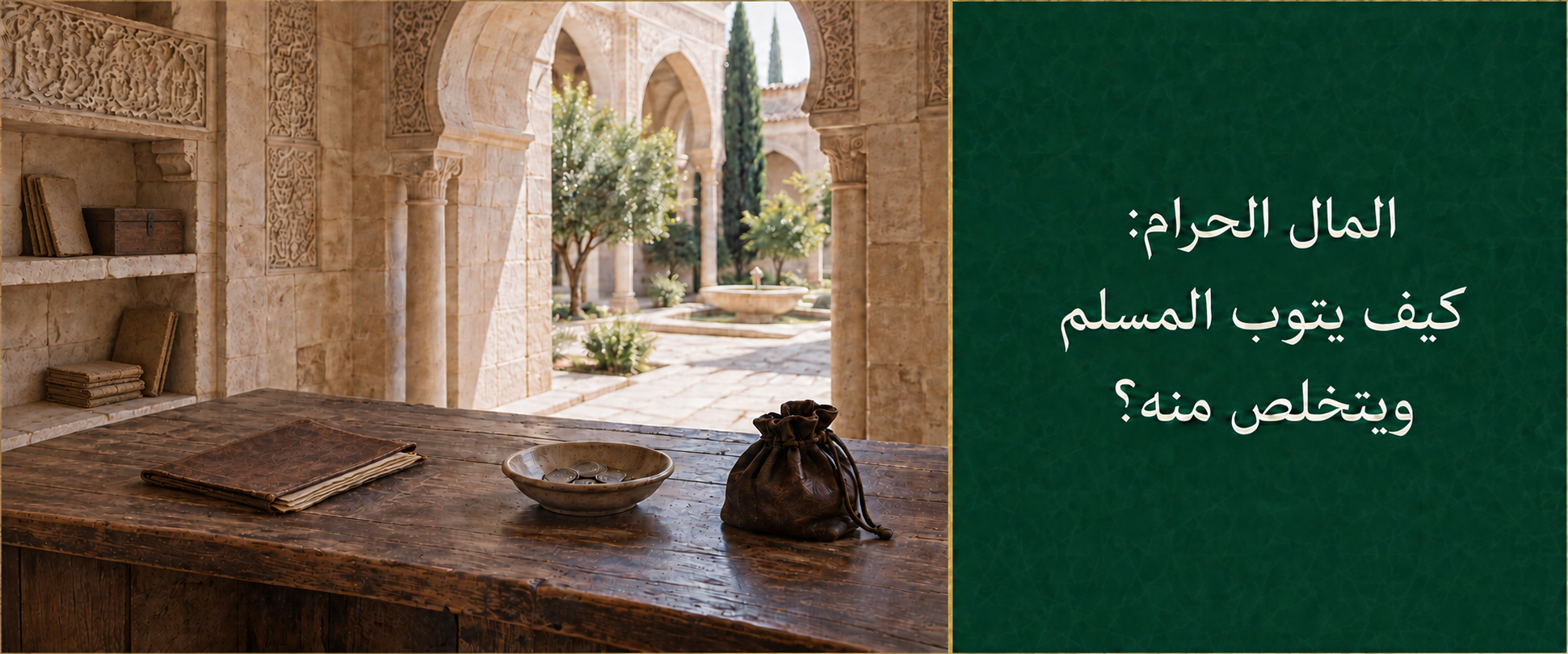 المال الحرام: كيف يتوب المسلم ويتخلص منه؟.png